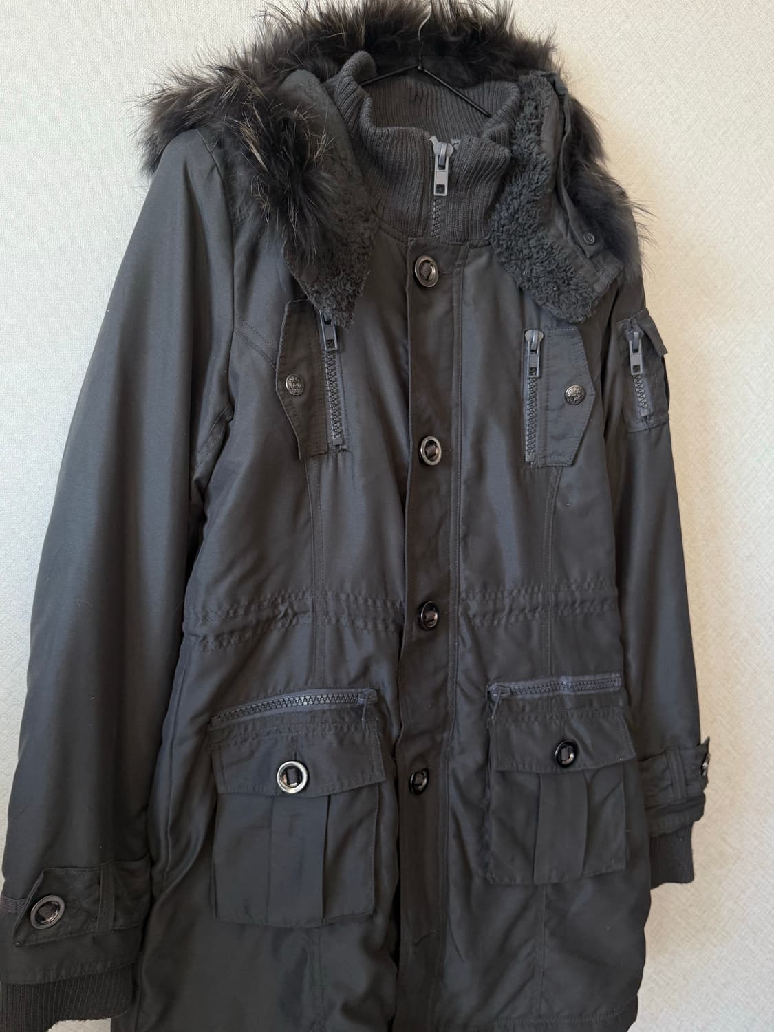 00s mood fur detailed jumper 상품이미지2