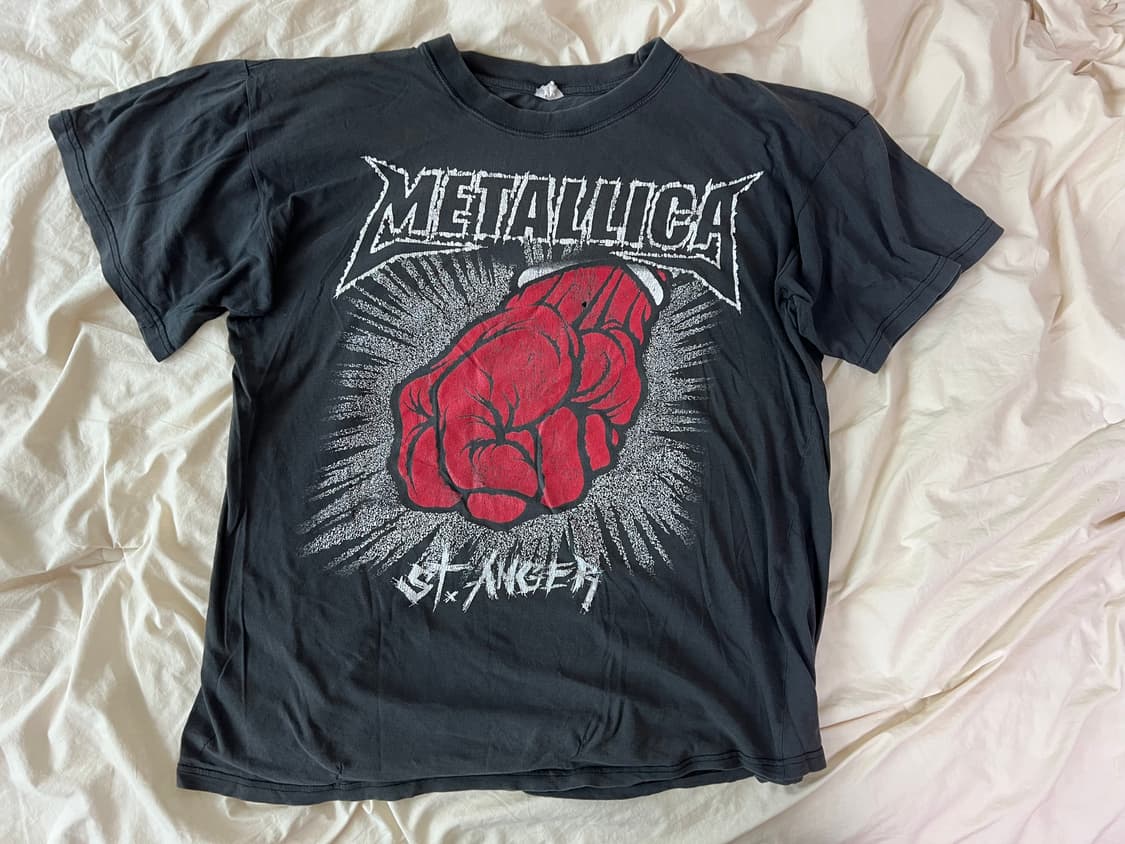 메탈리카 2003 St. Anger tour 티셔츠 L 상품이미지1