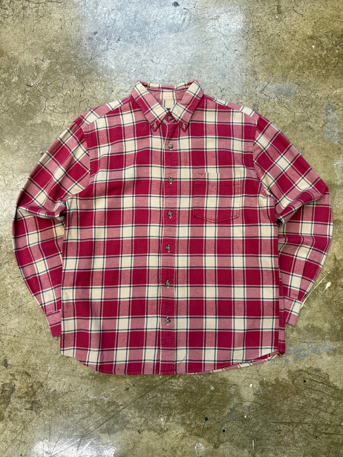 Eddie Bauer 체크 플란넬 셔츠 상품이미지1