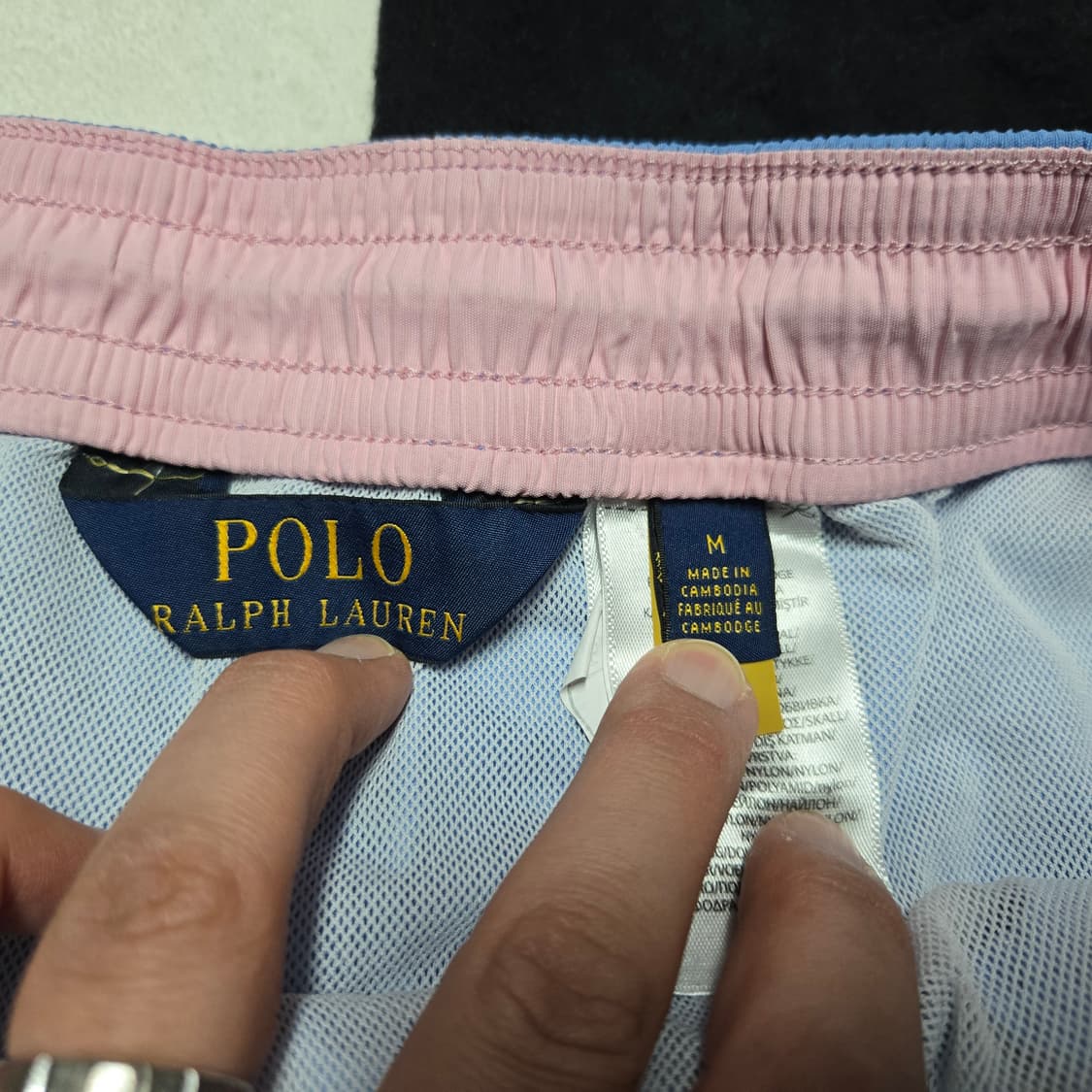 M 폴로랄프로렌 스윔팬츠 스카이 상품이미지3