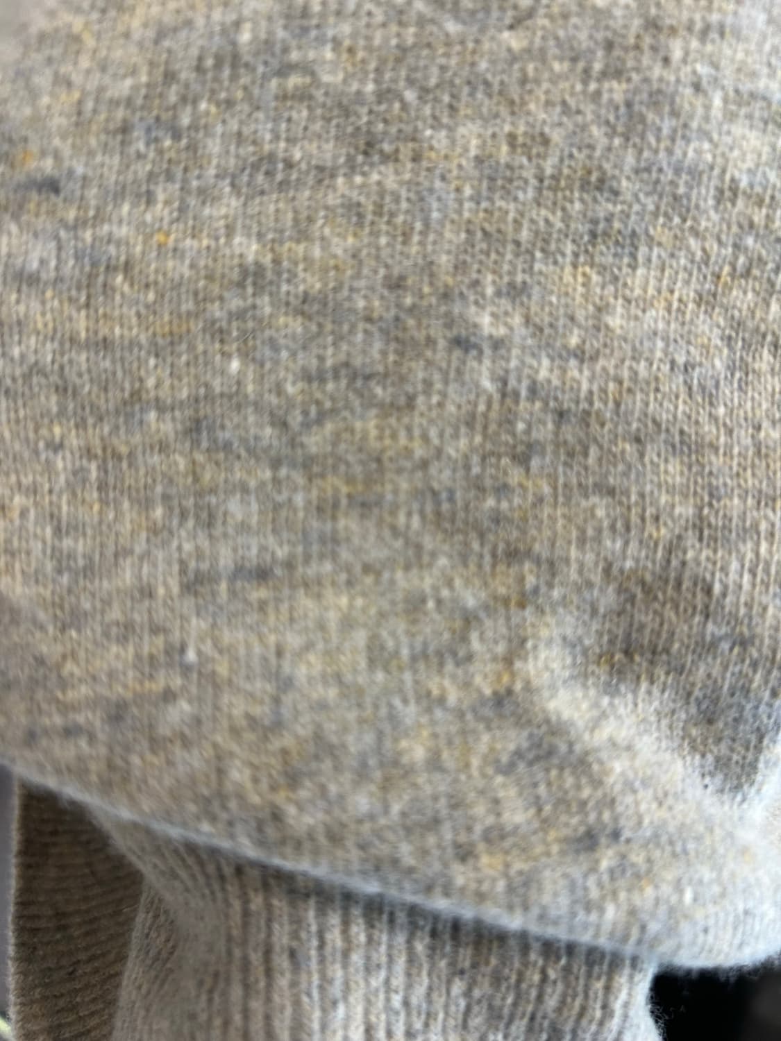 택0) 아트이프액츠 홀가먼트 라운드넥 가디건 그린베이지 m 상품이미지8