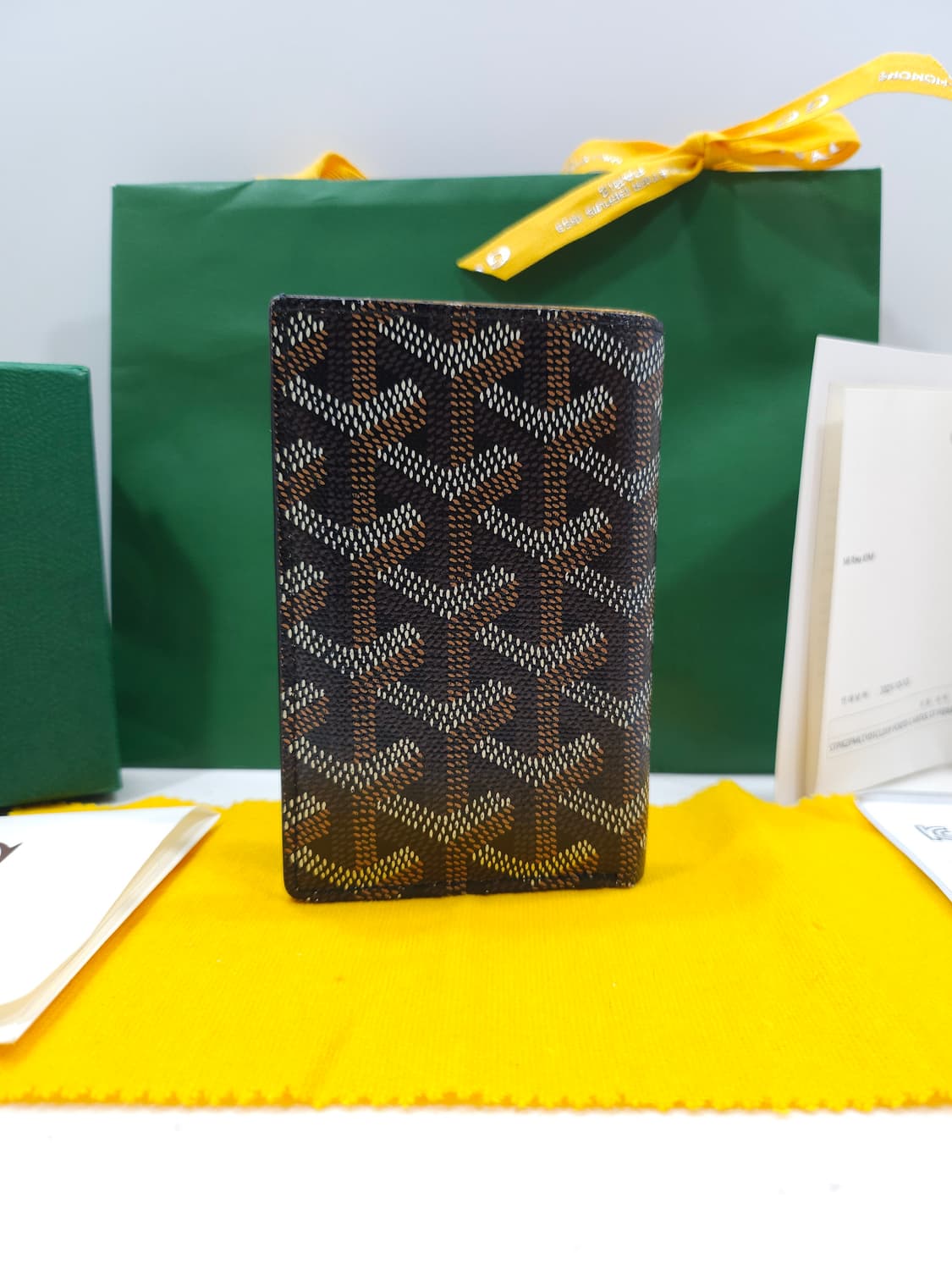 [풀구성] 고야드 생피에르 카드지갑 블랙 상품이미지3