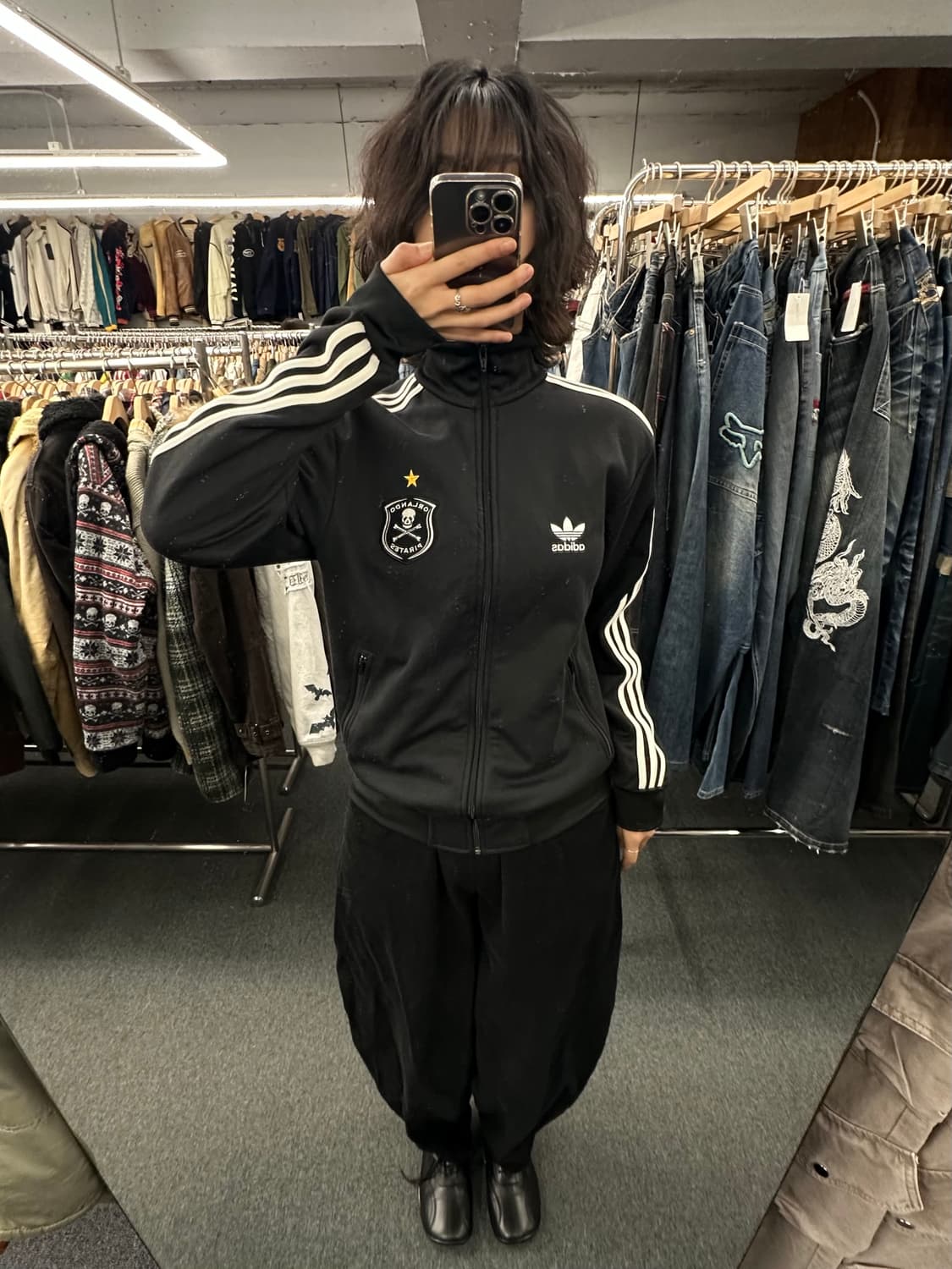 100)아디다스 빈티지 올랜도 파이리츠 트랙탑 져지 상품이미지1