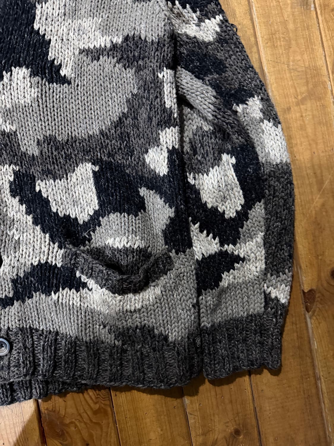 데님앤서플라이랄프로엔 숄카라 웨스턴 가디건 상품이미지4