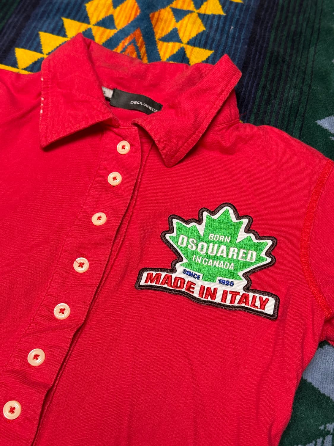 *빈티지 디스퀘어드 폴로셔츠 xs(여성) 상품이미지3