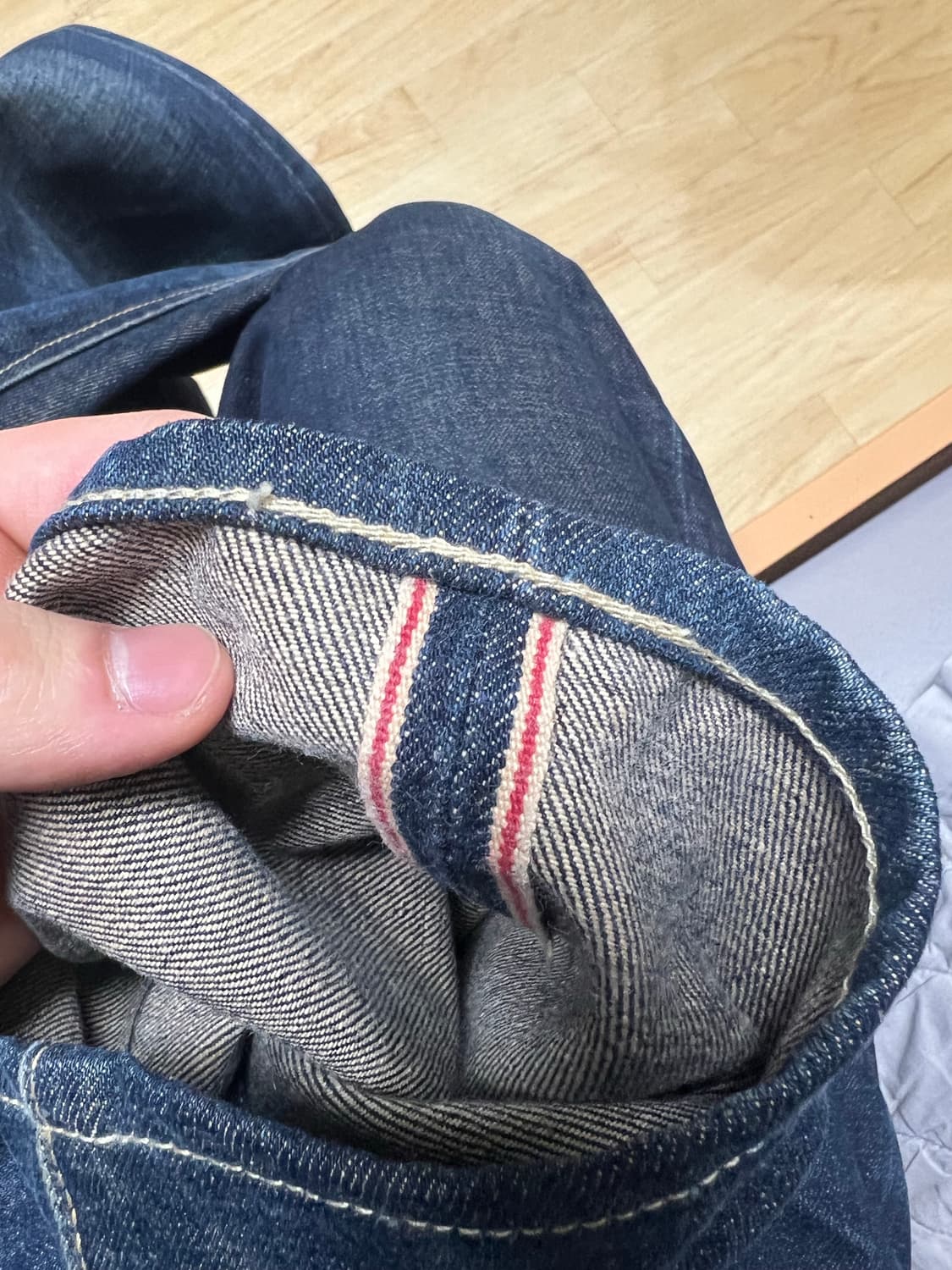 30s 501 복각 셀비지 데님팬츠 상품이미지6