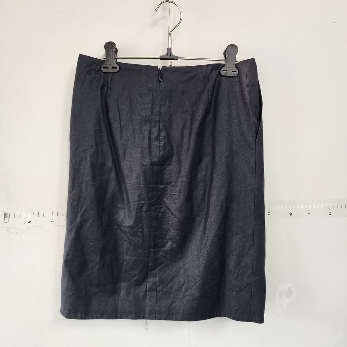 끌로에 블랙 미디 스커트 상품이미지7