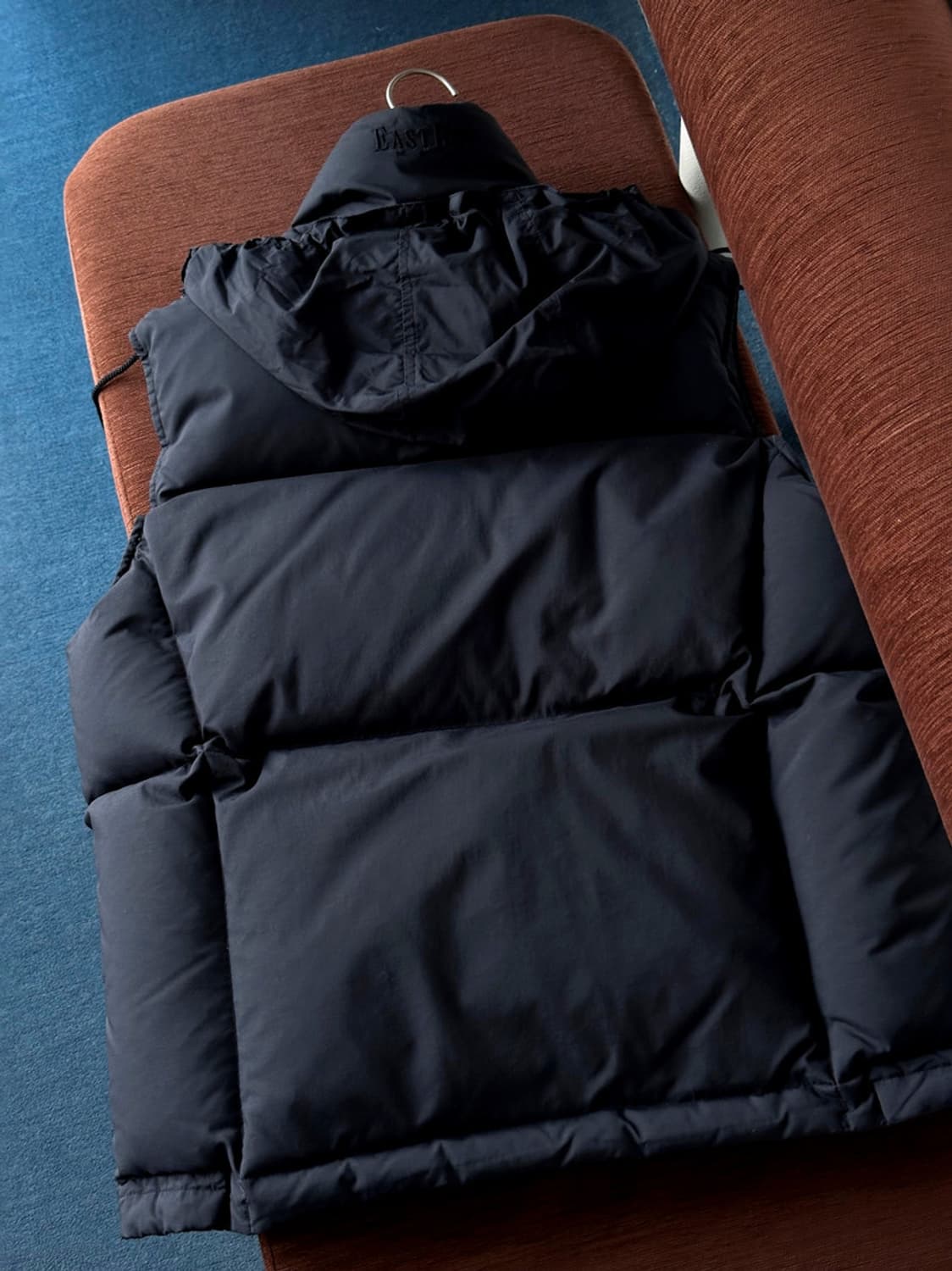 Washed nylon duck down vest 상품이미지4