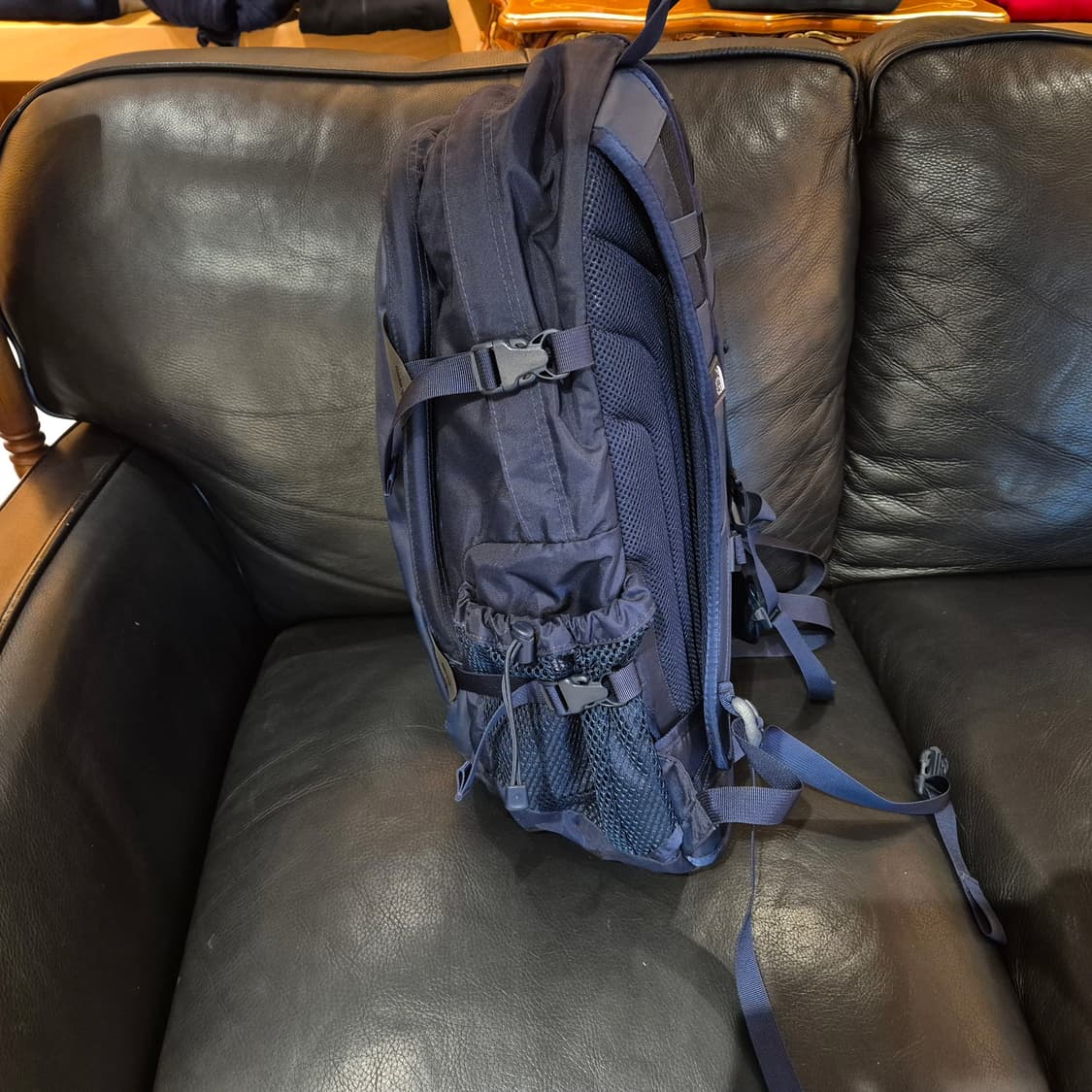 노스페이스 핫샷 백팩 네이비 상품이미지2