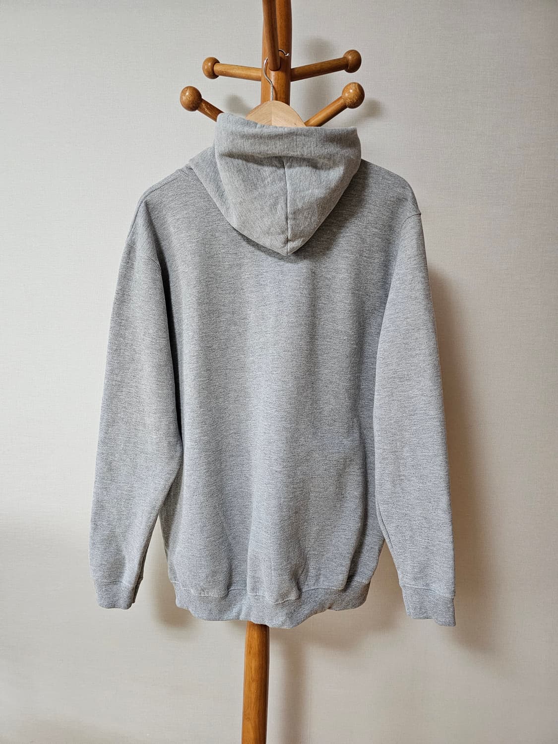 길단(GILDAN) 헤비블렌드 기모 후드 집업 - 그레이 2XL
 상품이미지1