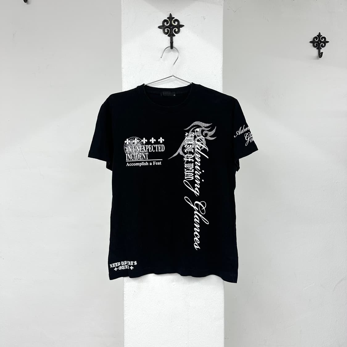 Punk lettering short sleeve 상품이미지4