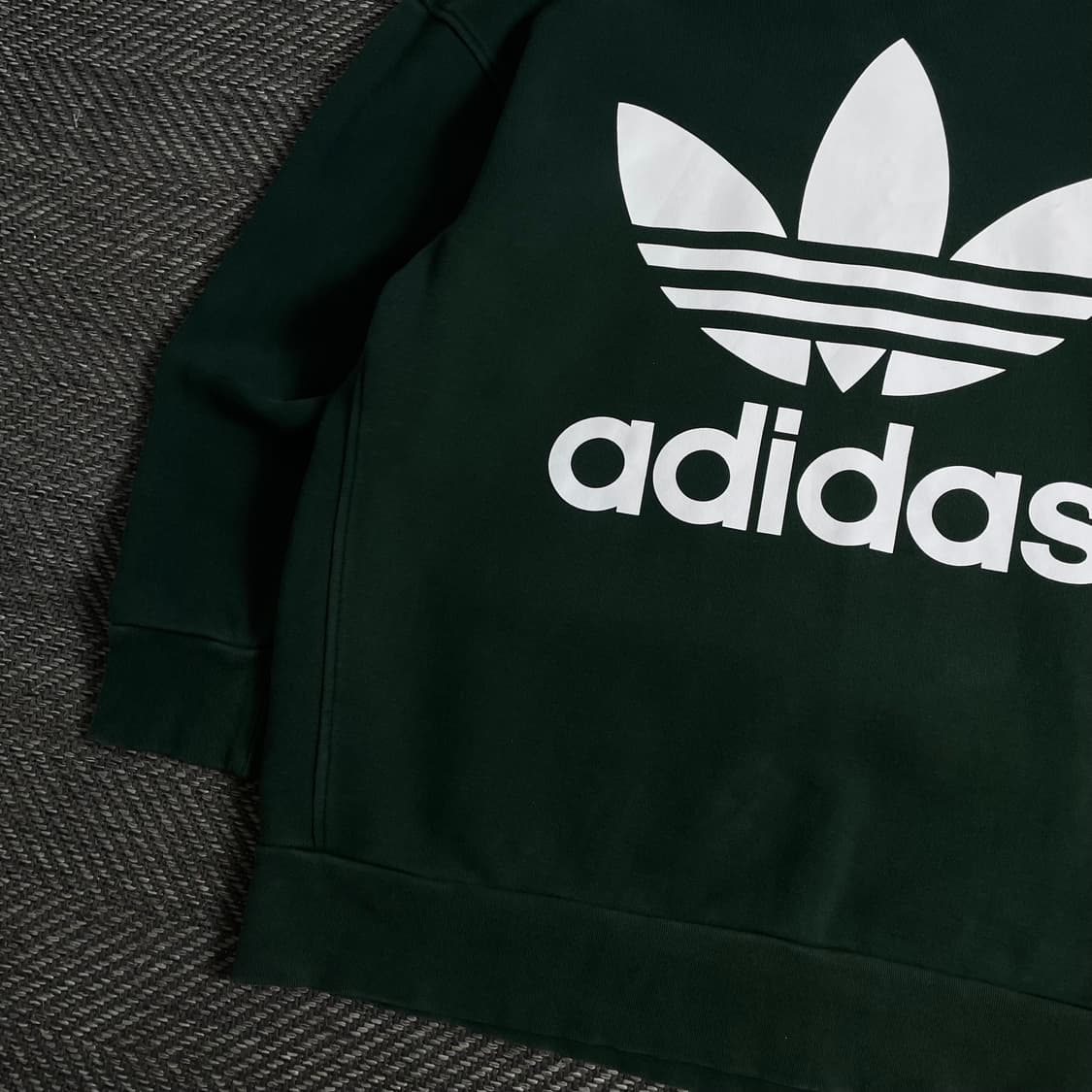 아디다스 트레포일 빅로고 박시핏 크루넥 스웻 셔츠o 3786 상품이미지3