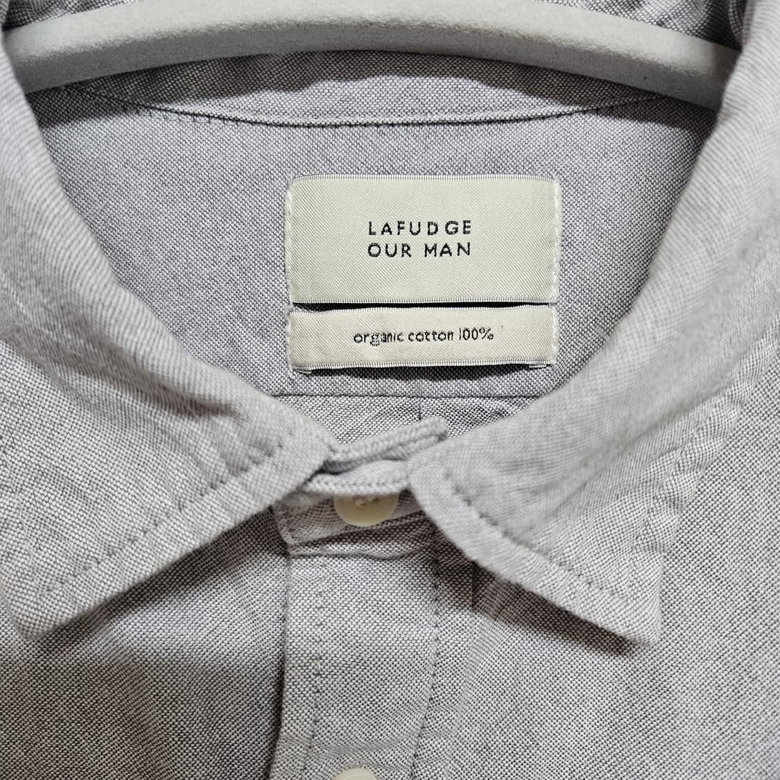 라퍼지스토어 오가닉 코튼 반팔 셔츠 S 상품이미지3