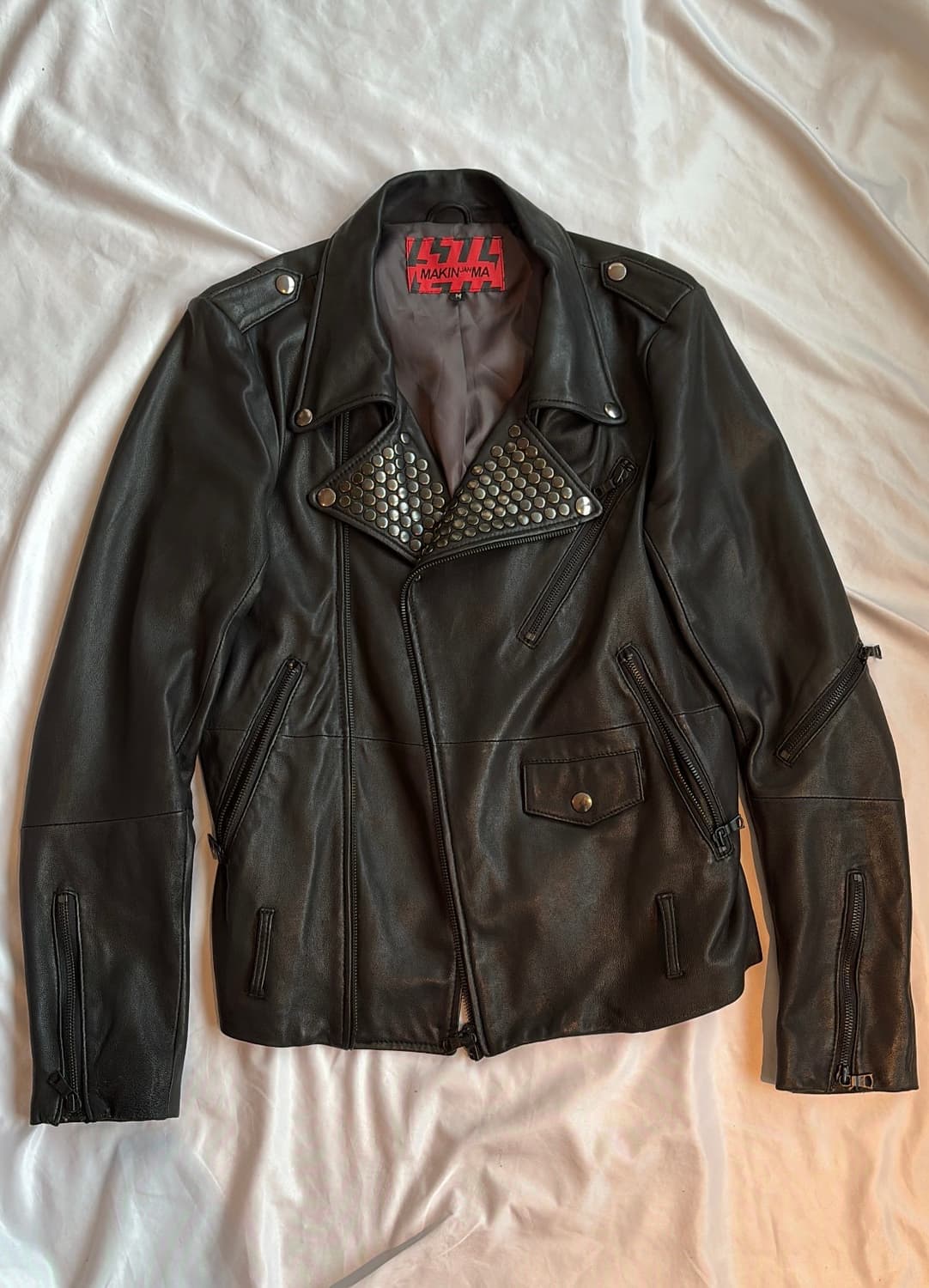 MAKIN JAN MA 2010 Bullet Leather Jacket 상품이미지4