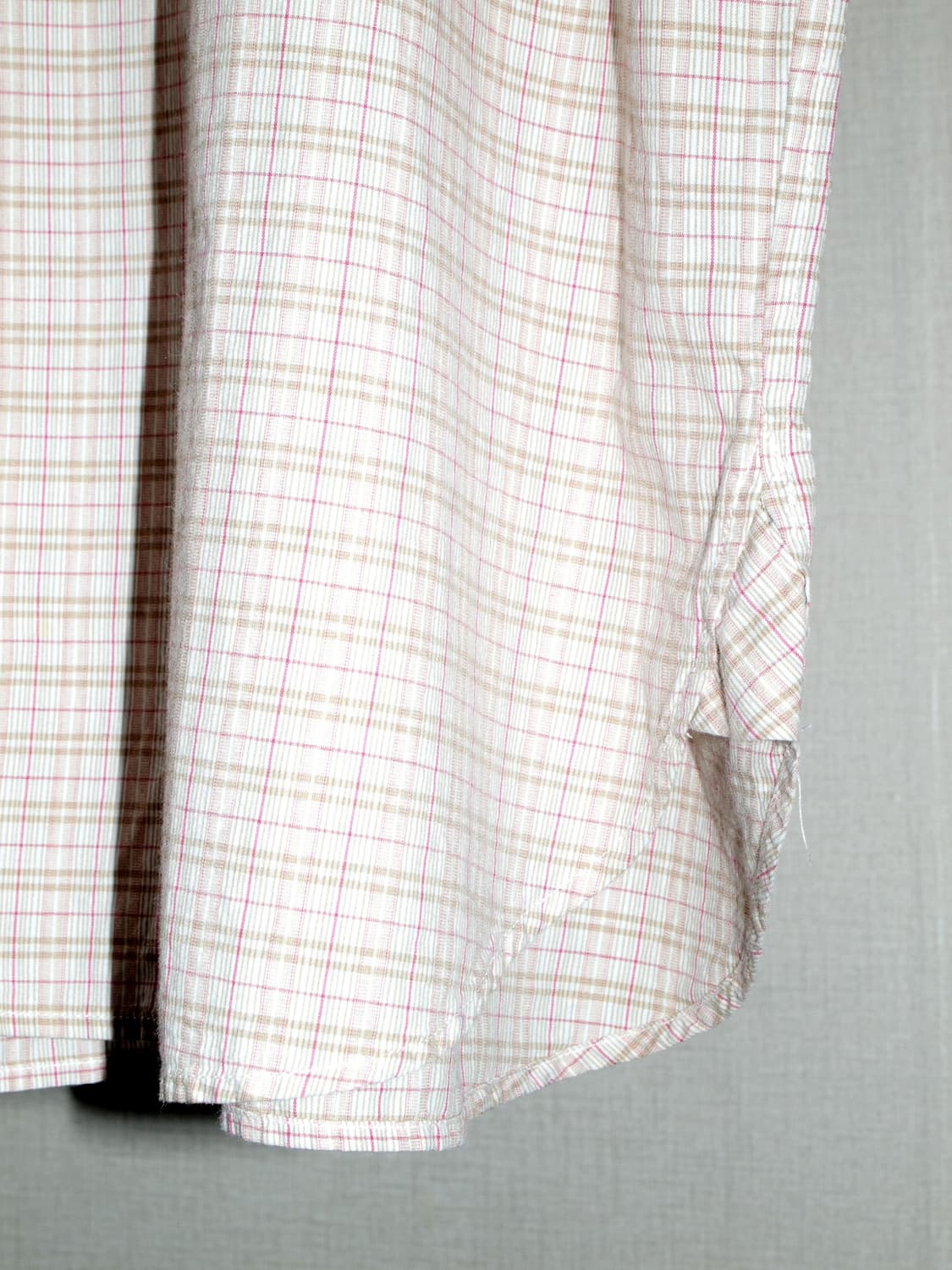 Cotton Raglan Check Shirts 상품이미지6