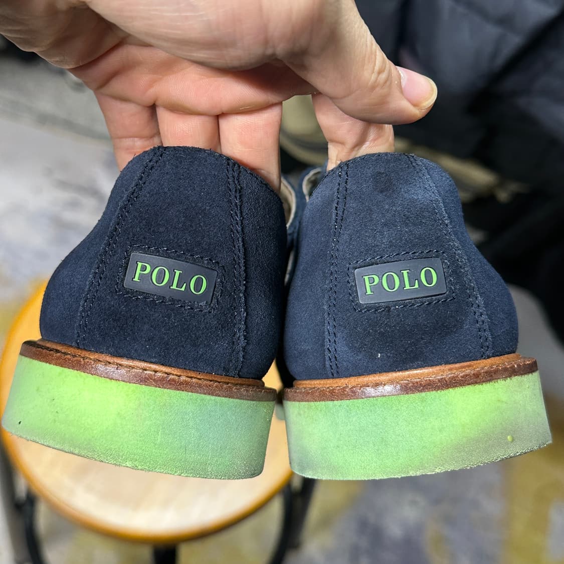 폴로랄프로렌 스웨이드 구두 270  상품이미지4