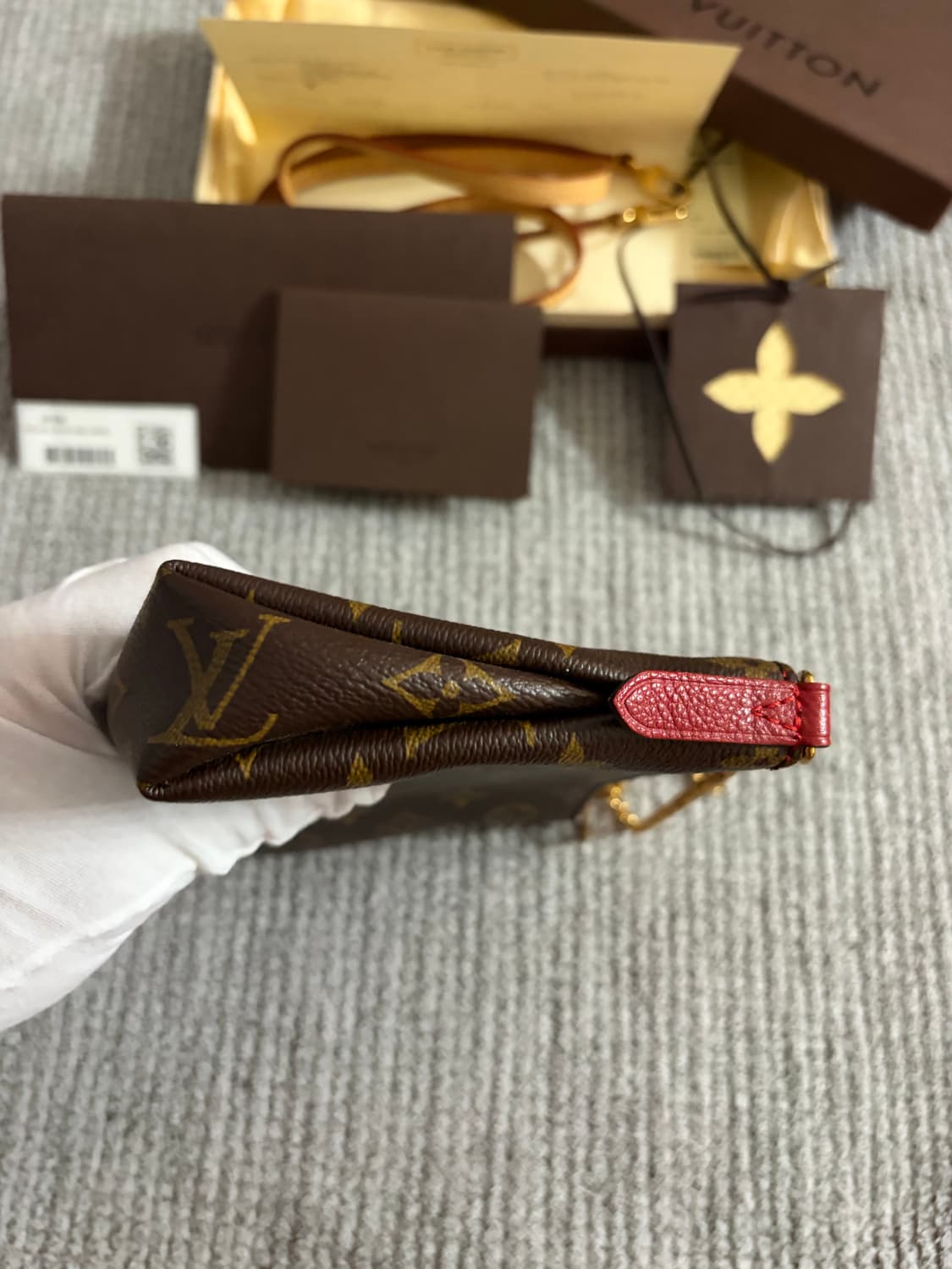 (상태최상, 풀구성) 루이비통 팔라스 크로스백 상품이미지4