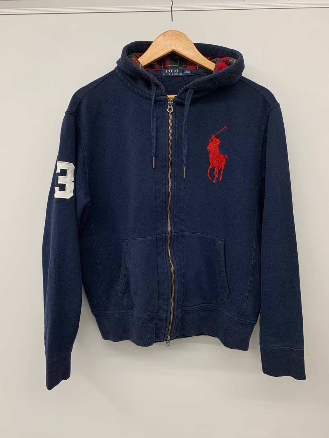 폴로 네이비 빅포니 치프키프 후드집업 상품이미지5