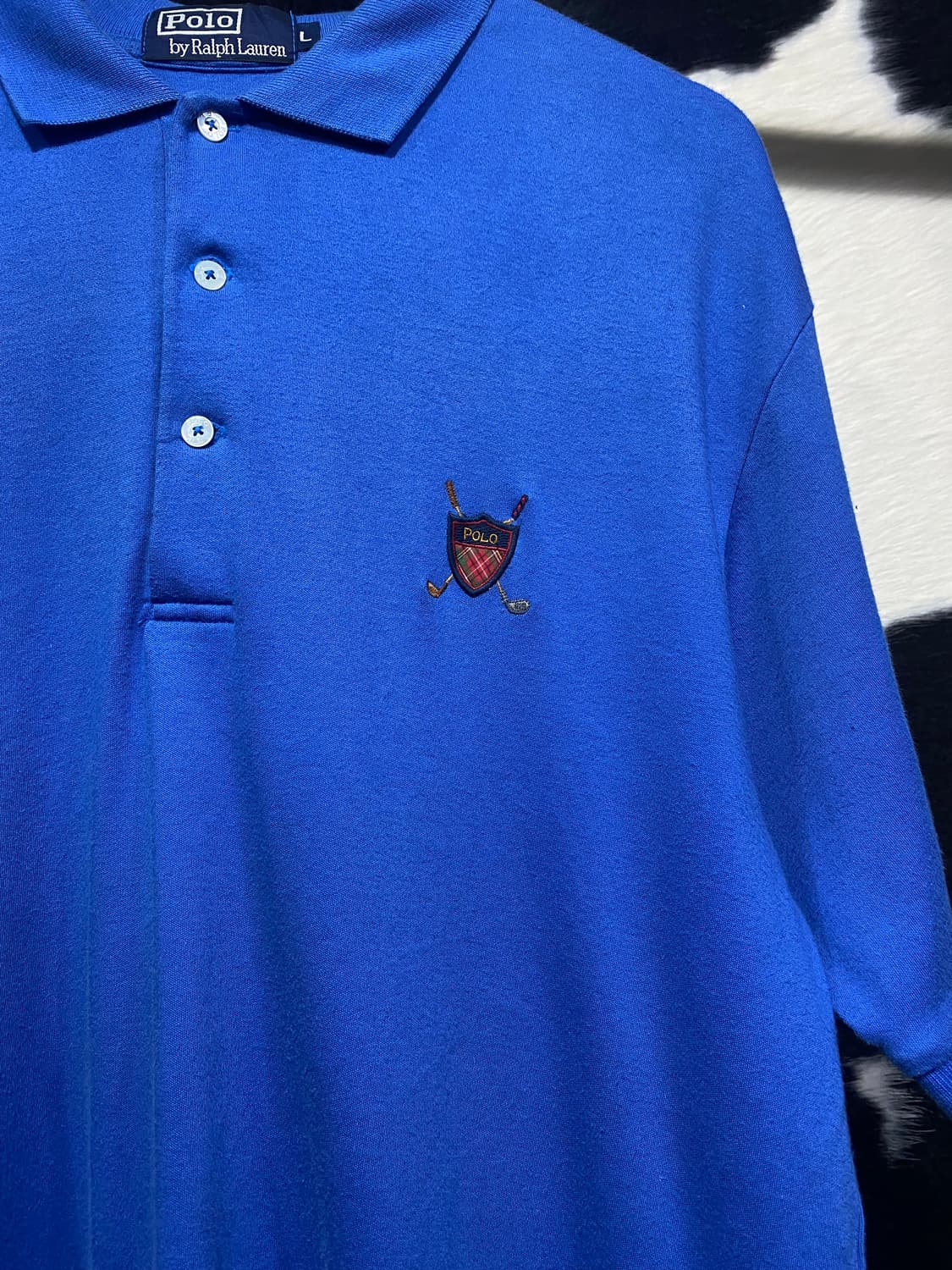 Polo 골프 로고 자수 디테일 반팔 티셔츠 상품이미지3