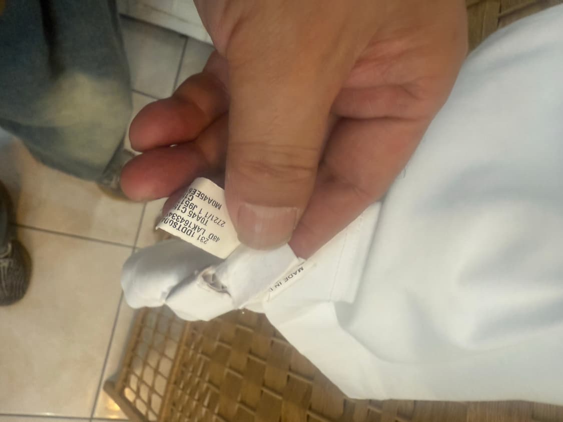 55 정품 부르넬로 쿠치넬리 반팔 팝니다 상품이미지6