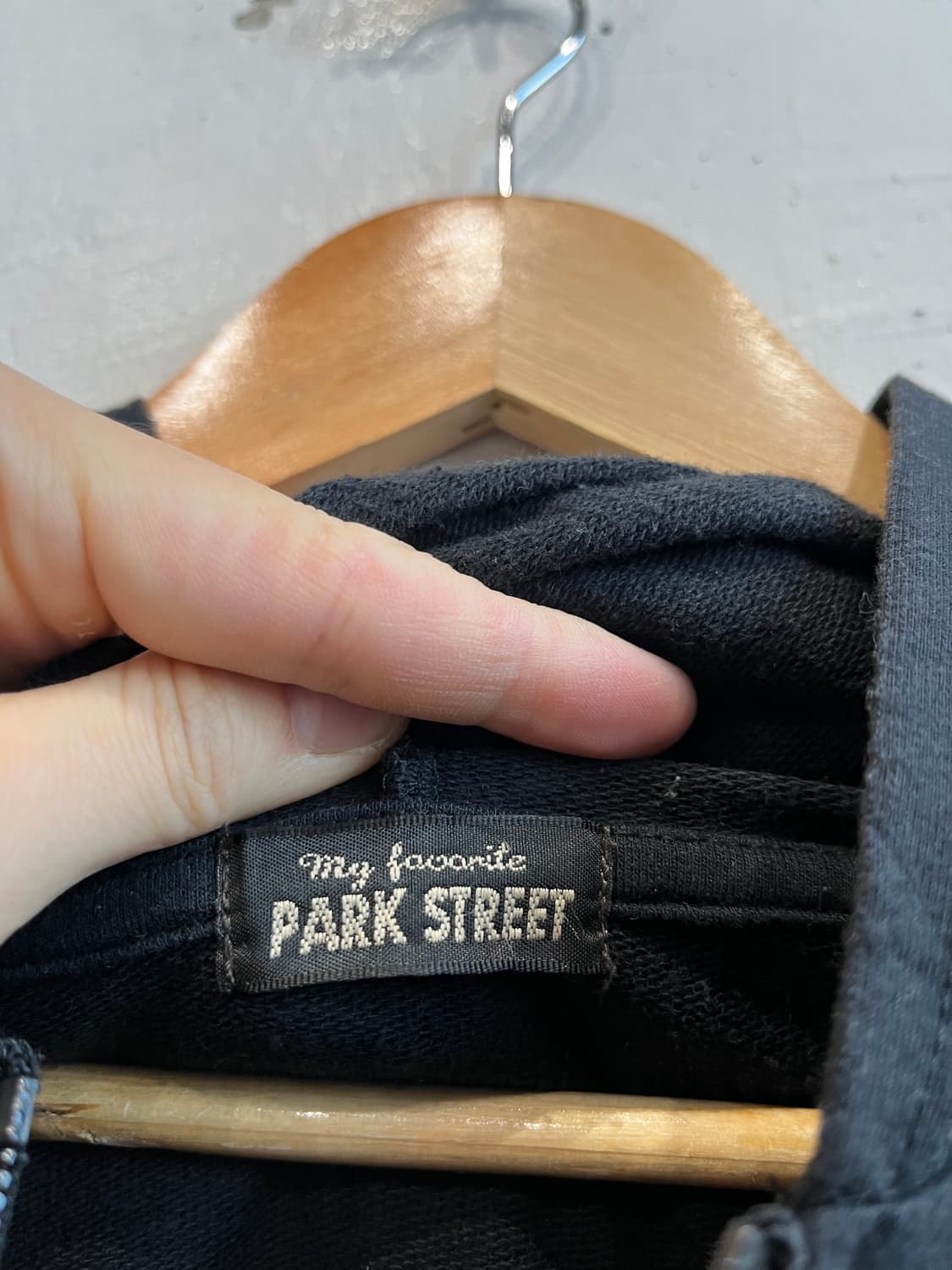 park street 락펑크 스컬 후드집업 상품이미지5