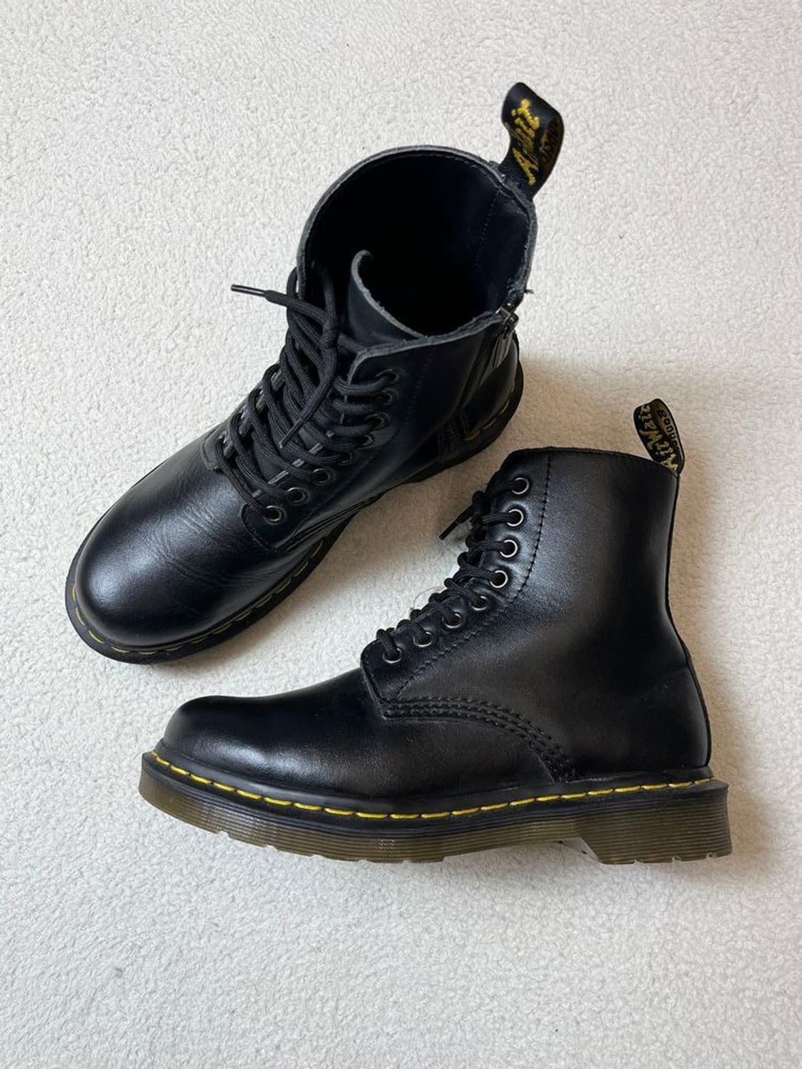 닥터마틴 1460 8홀 사이드지퍼 워커 A1839 상품이미지1