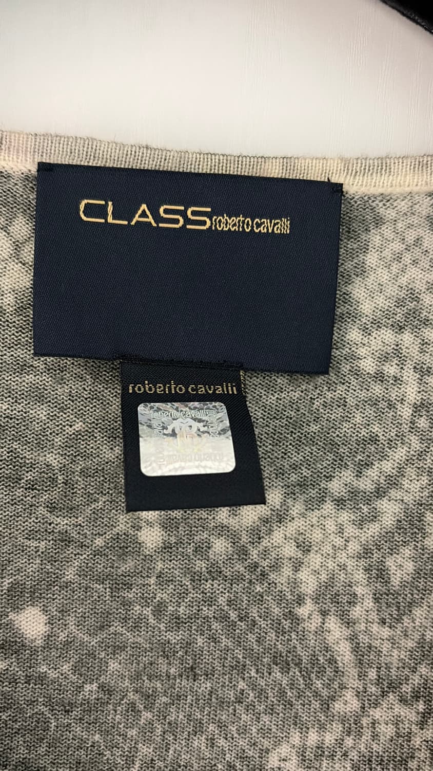 Roberto Cavalli 뱀피무냥 니트 44,55 정품 상품이미지2