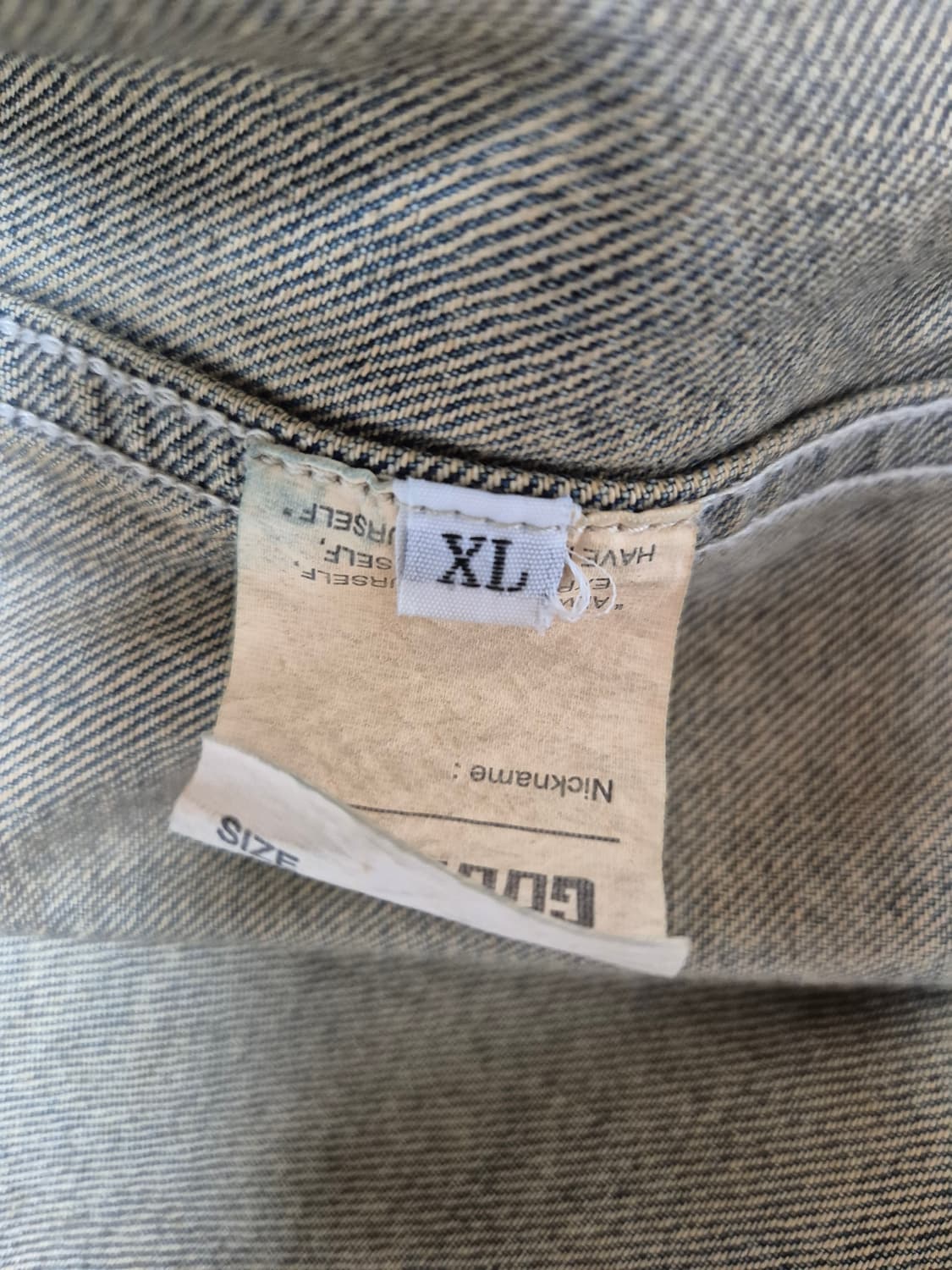 굿니스 91-B 데님자켓 XL 상품이미지7