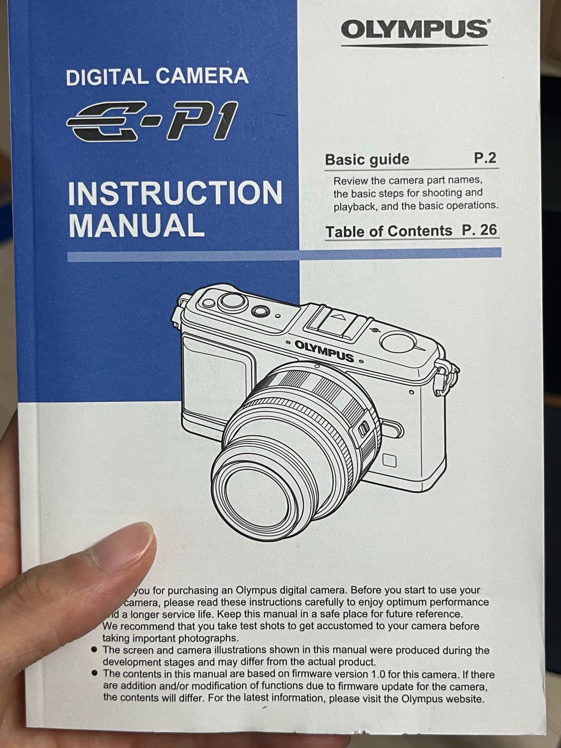 올림푸스 PEN E-P1 카메라 상품이미지7