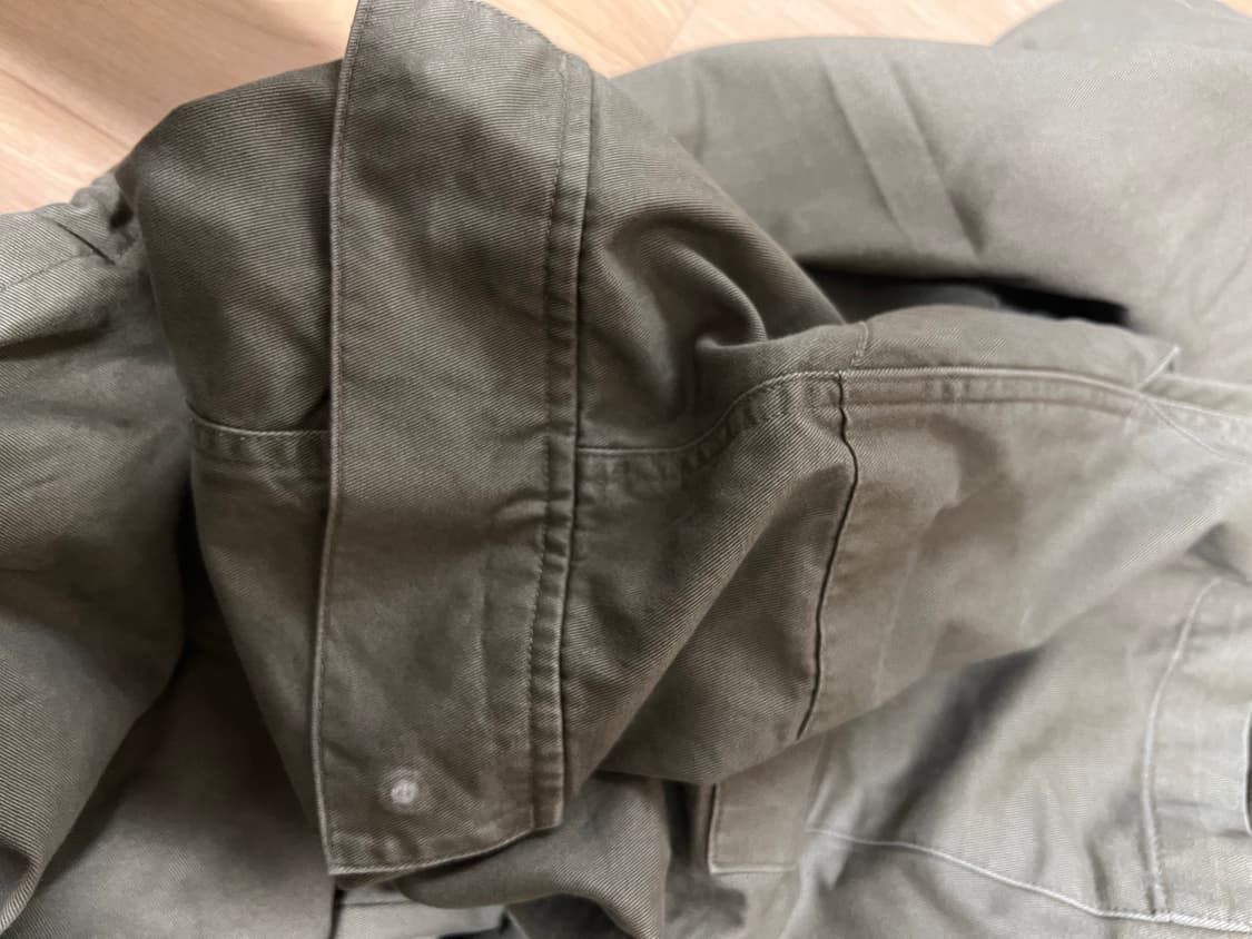 노운 워시드 카고 팬츠 카키(0) 상품이미지2