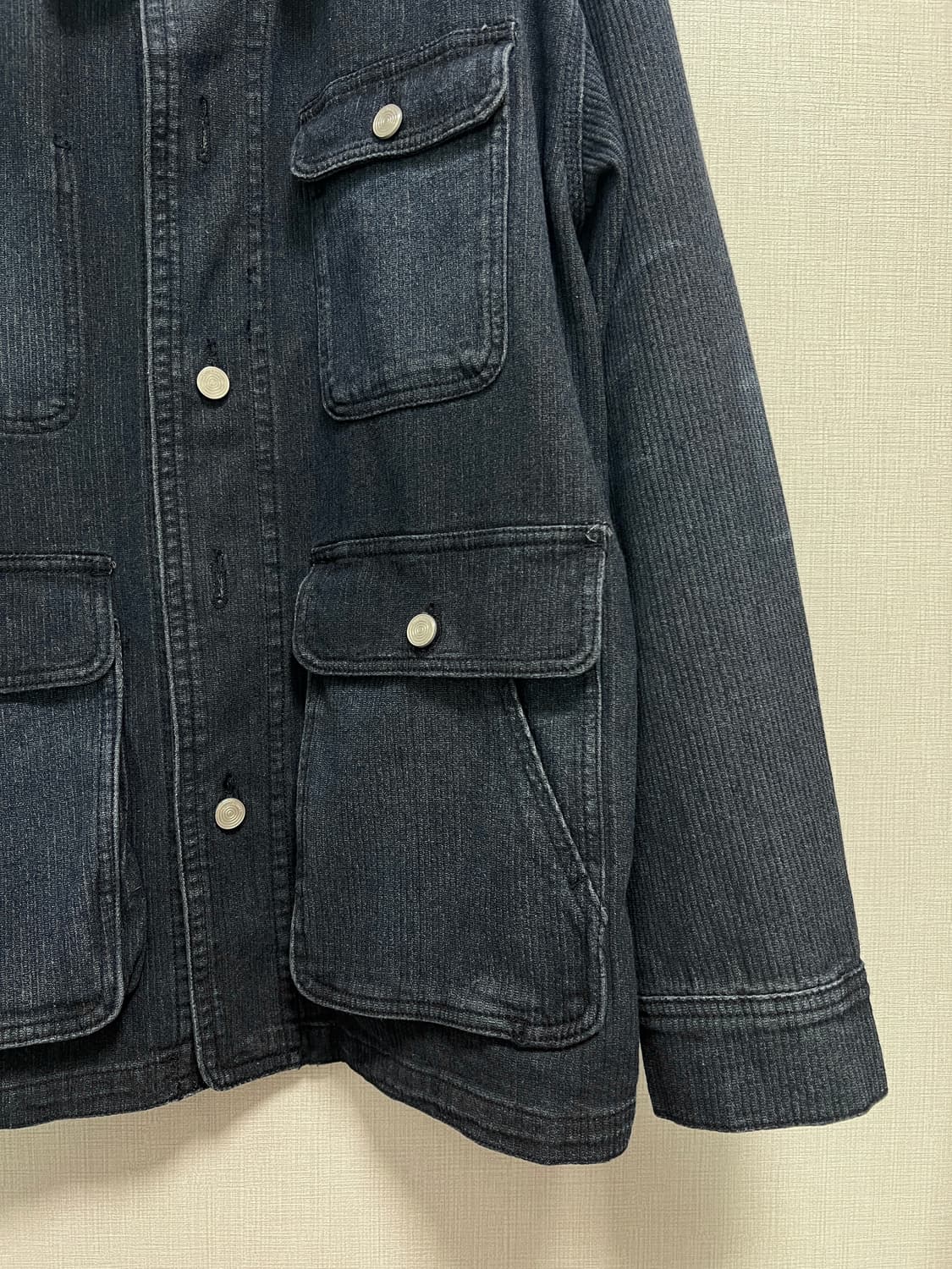 밀로아카이브 데나이티 워시드 워크 자켓 새상품 상품이미지2