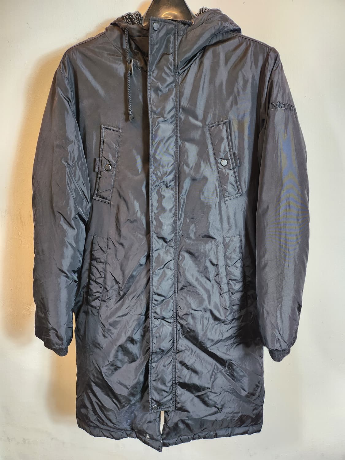 마모트 블랙 다운롱패딩 L(100) 상품이미지6