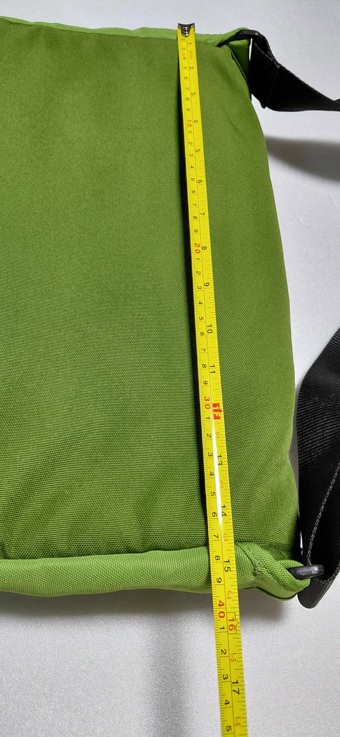 크럼플러 메신저백 그린 상품이미지8