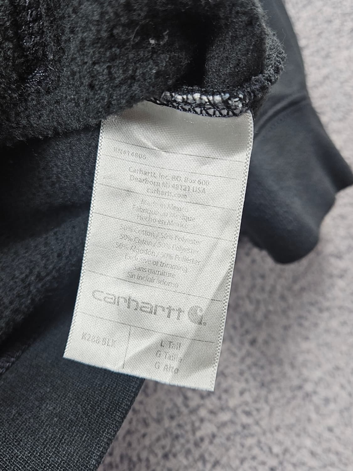 칼하트 아플리케 커스텀 스웻 후드 티셔츠 ( L ) / 10989 상품이미지9