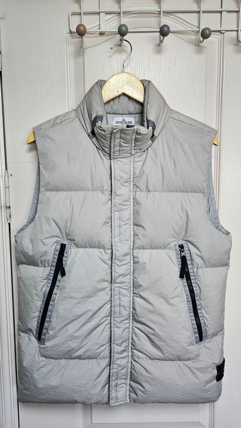 크링크랩스 다운 베스트 라이트그레이 상품이미지1