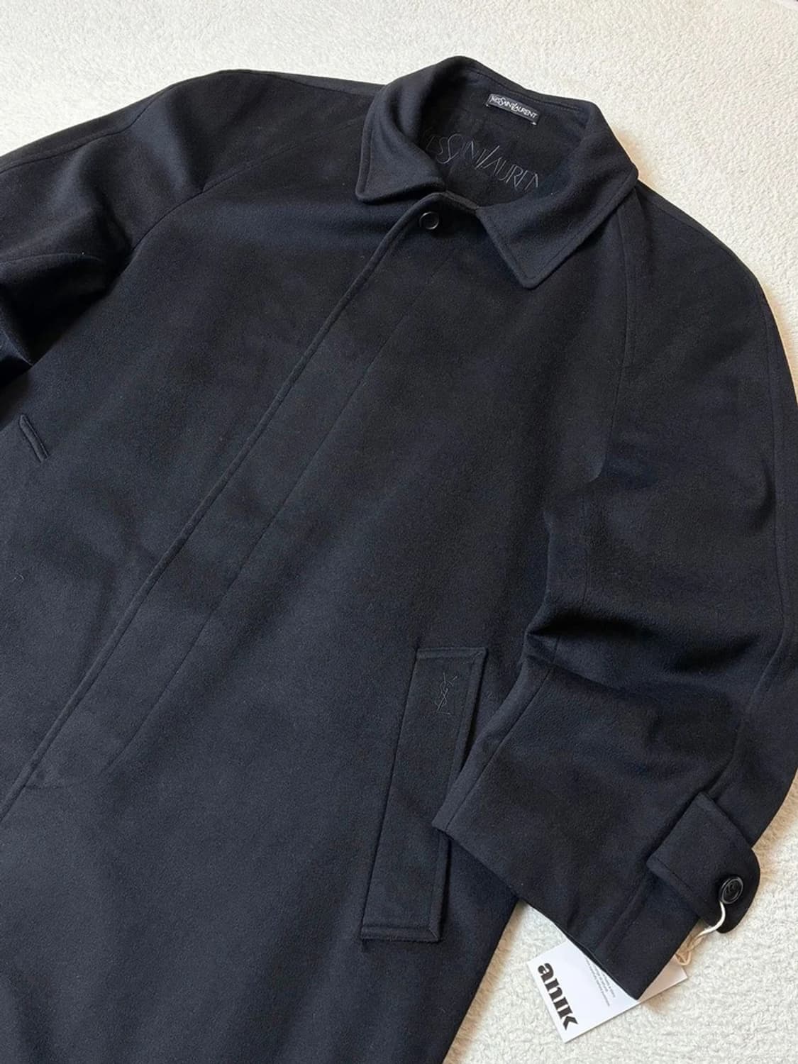 입생로랑 00's 캐시미어 울 롱 코트 PN6663 상품이미지2