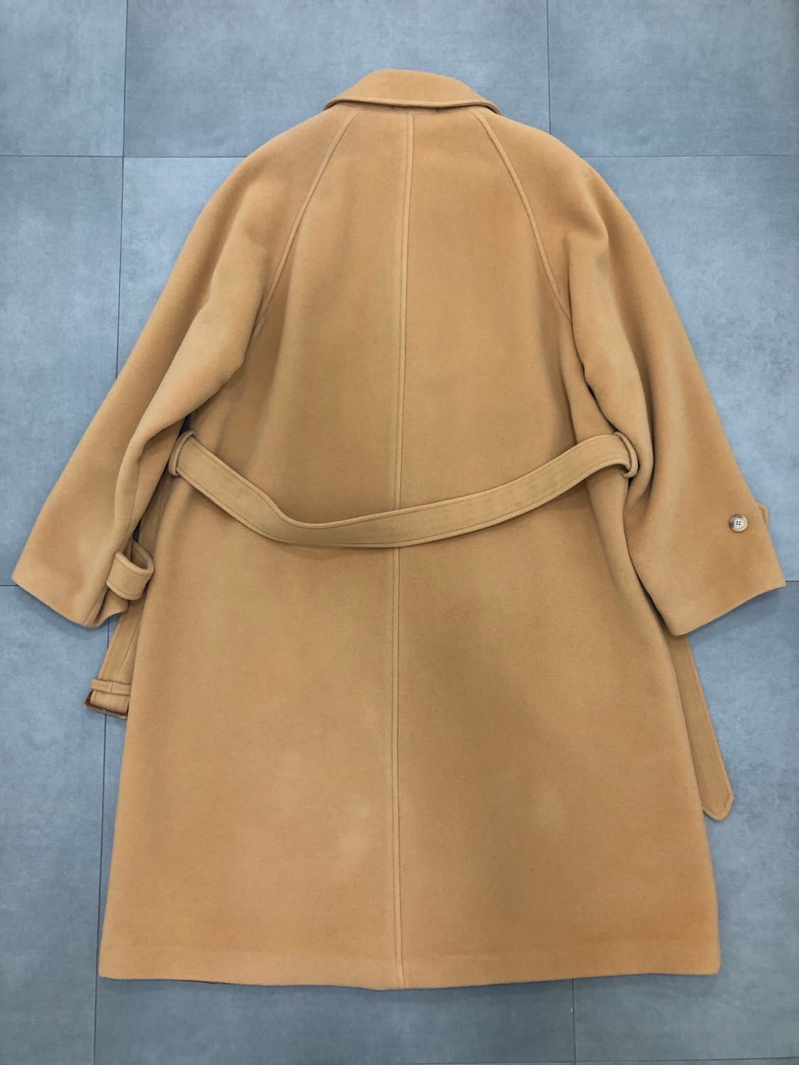 폴로 랄프로렌 이태리 울100 로브 발마칸 카멜 롱코트 상품이미지8