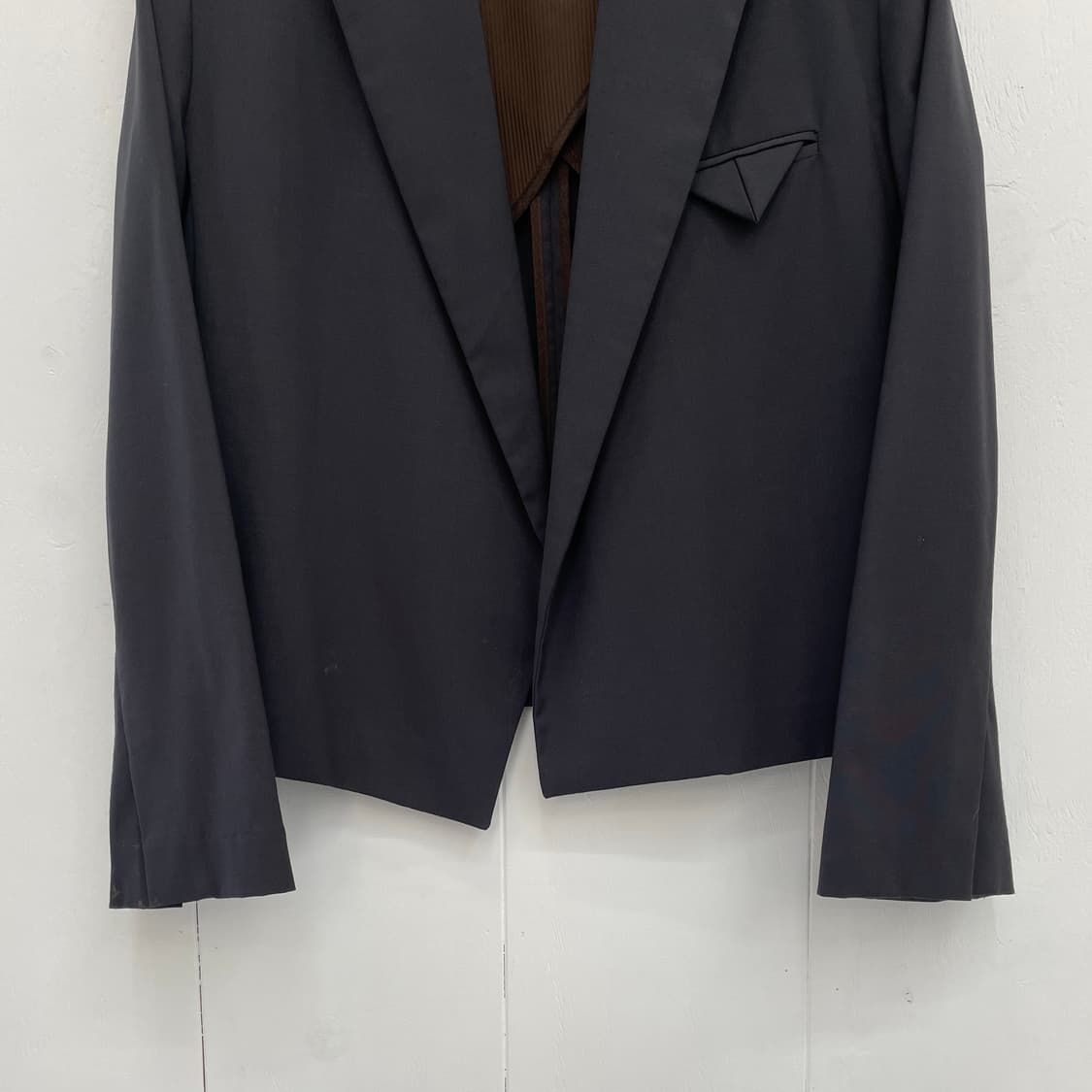 더일마(the ilma) 울 혼방 크롭 블레이저 숏 자켓 상품이미지5