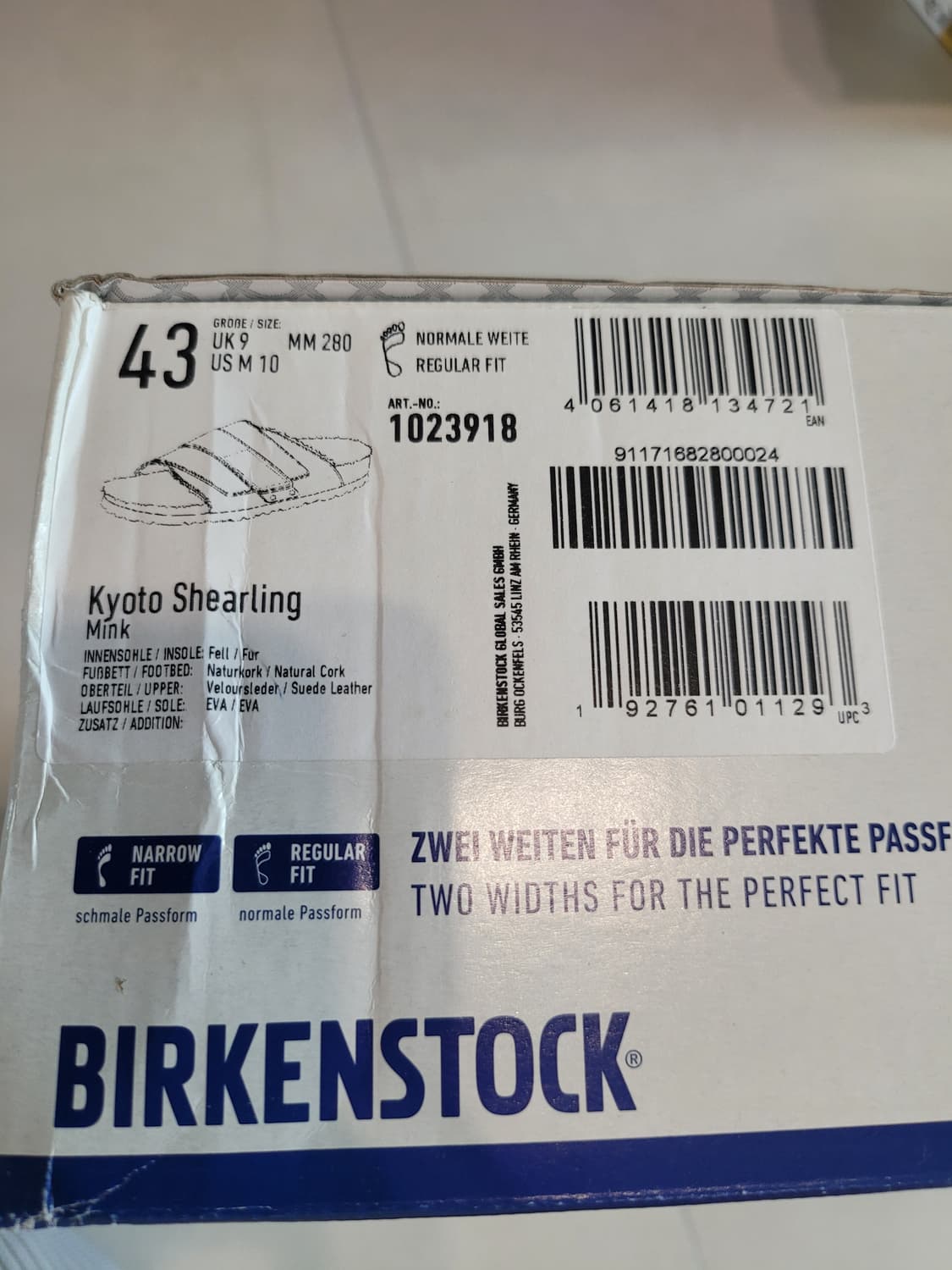 하와이 Kith 한정의 감성, 버켄스탁 교토 x Kith 밍크 시어링  상품이미지9