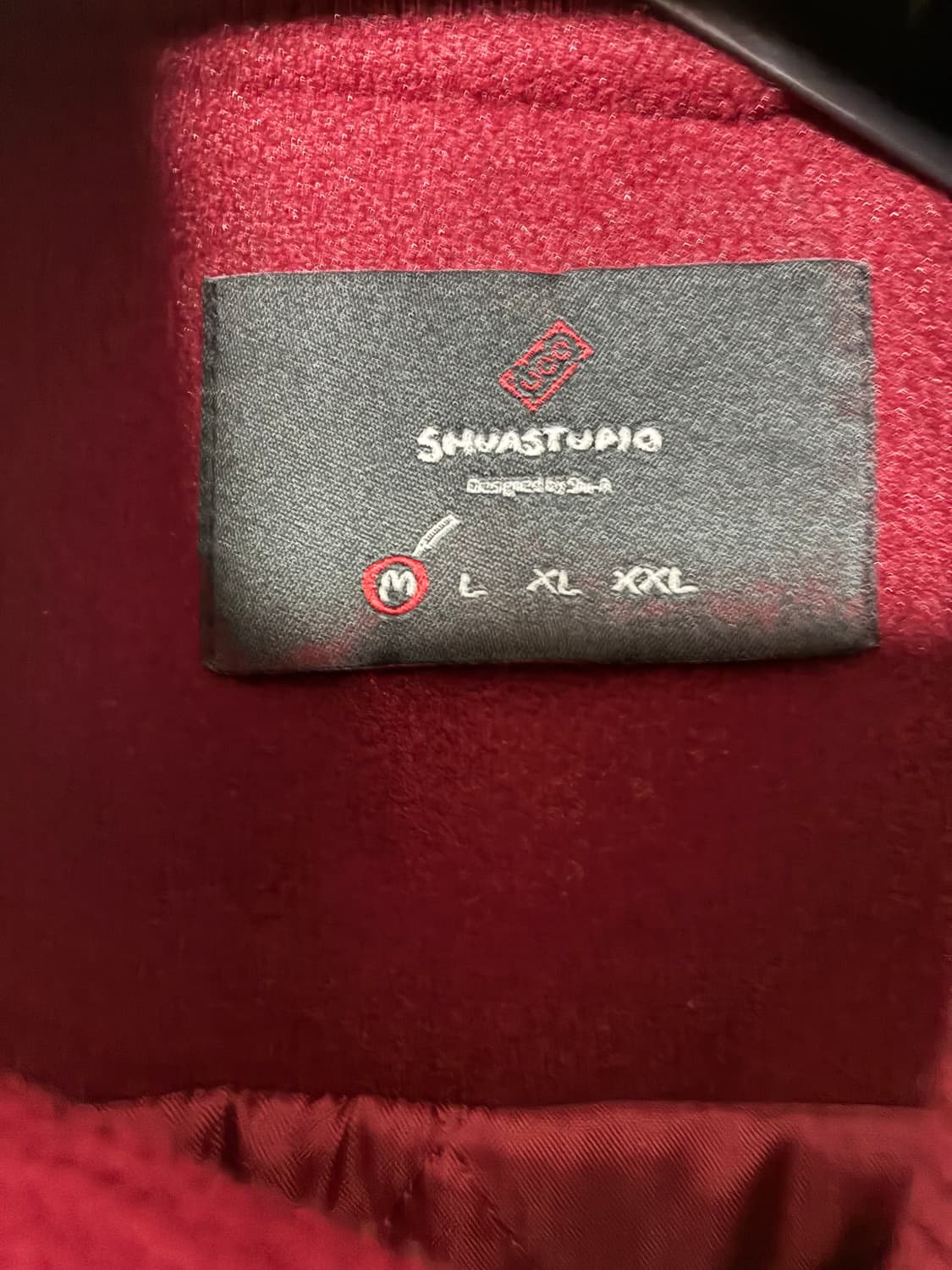 🧥 수아트(XHUA'T) 바시티 자켓 레드 M 판매합니다(남여공용)  상품이미지4