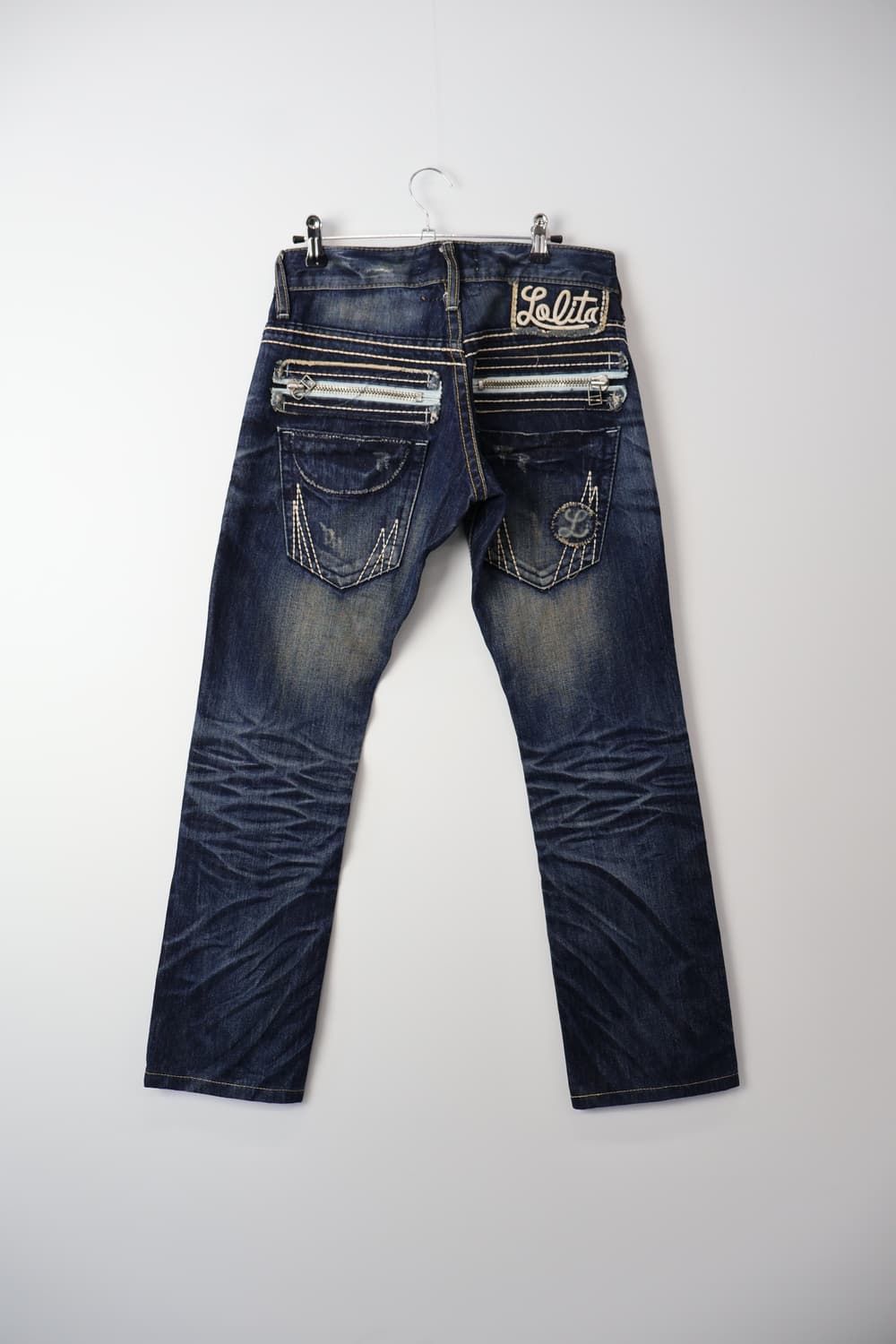 LOLITA JEANS Y2k Zip Pocket Denim Pants 상품이미지7