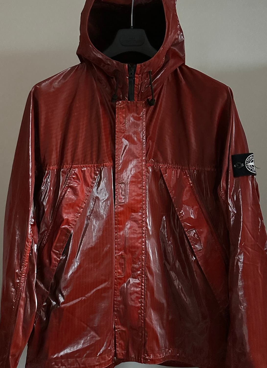 스톤아일랜드 프리즈마틱 후드 자켓 L(100-105) 국내판 상품이미지1