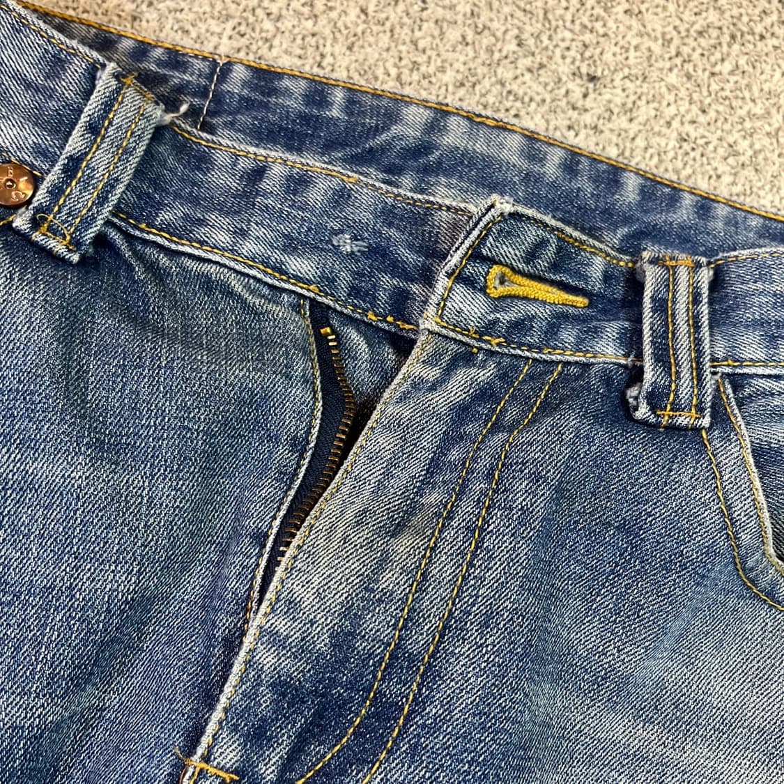 트루릴리전 스트레이트 데님팬츠 상품이미지7