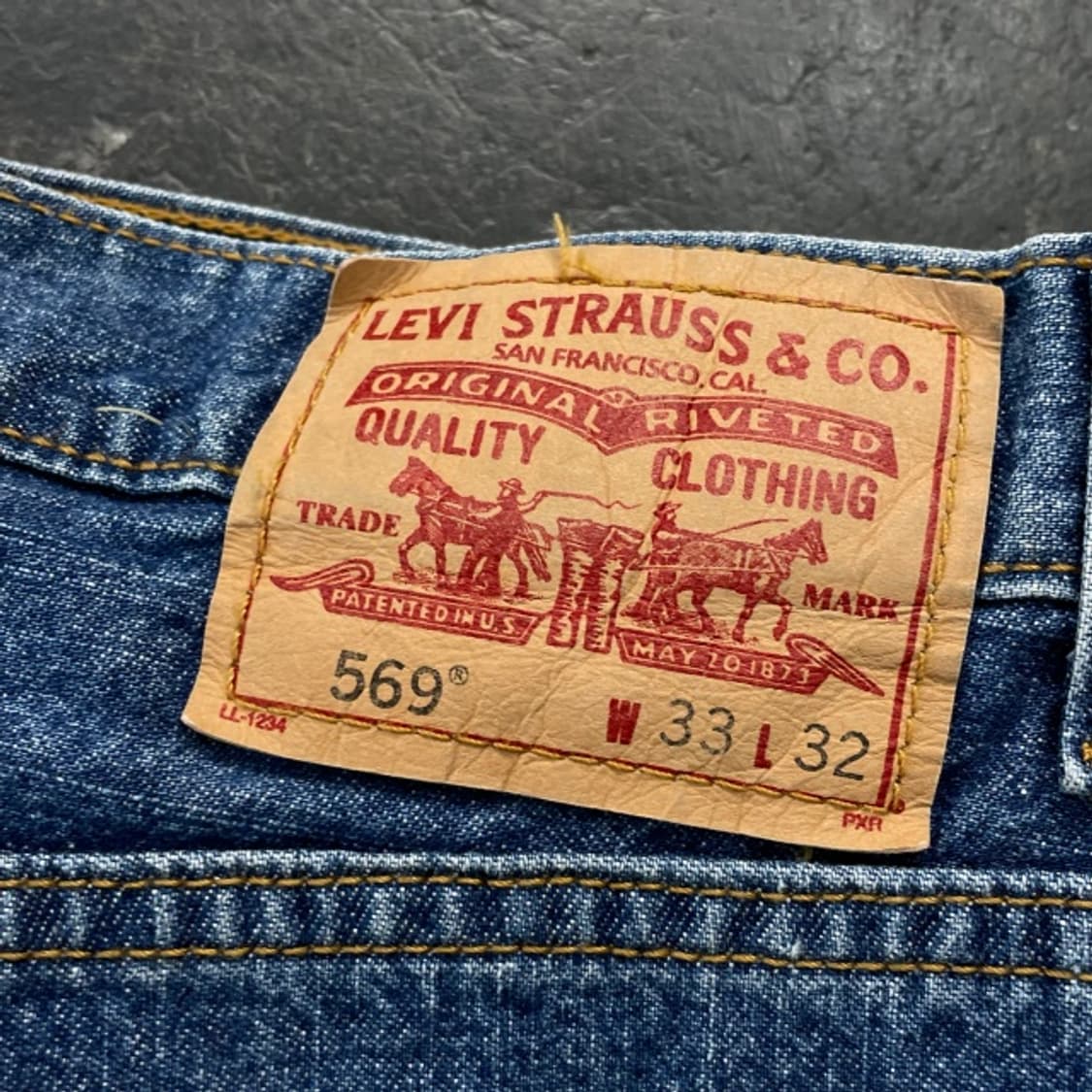 33 리바이스 569 루즈핏 청바지  상품이미지5