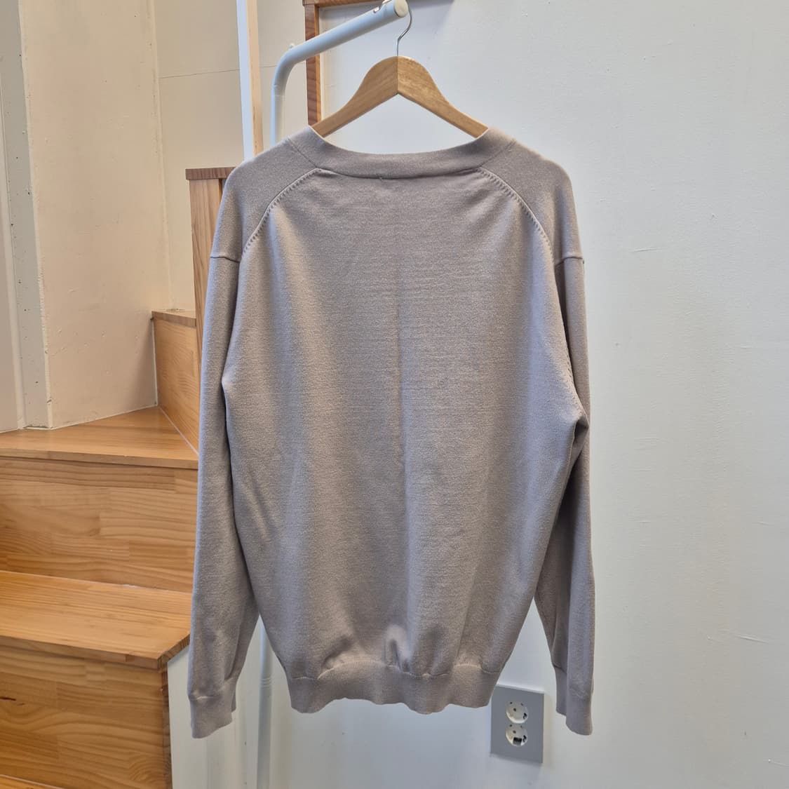 아미 라이트그레이 가디건  상품이미지6