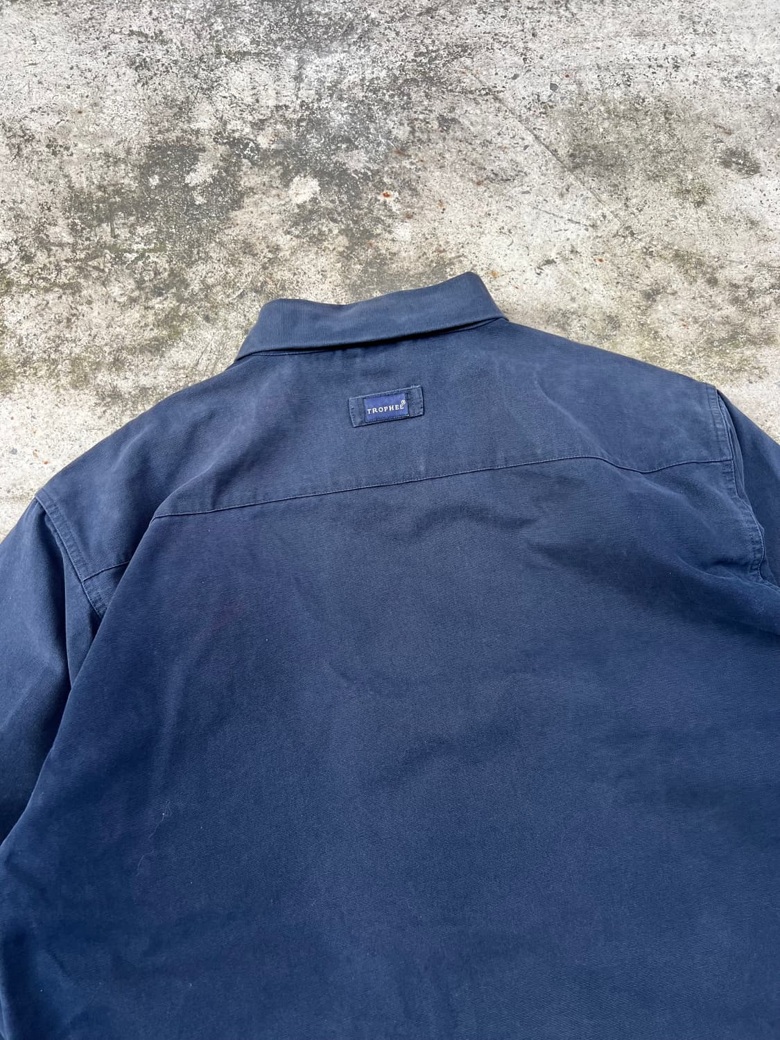 FADED DARK NAVY OLD FRENCH 프렌치피셔맨스목자켓 상품이미지10