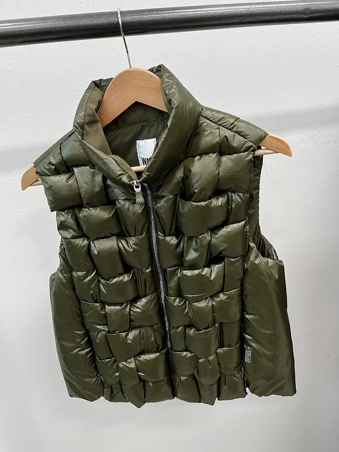 여) 왁 꼬임 구스 베스트  상품이미지3