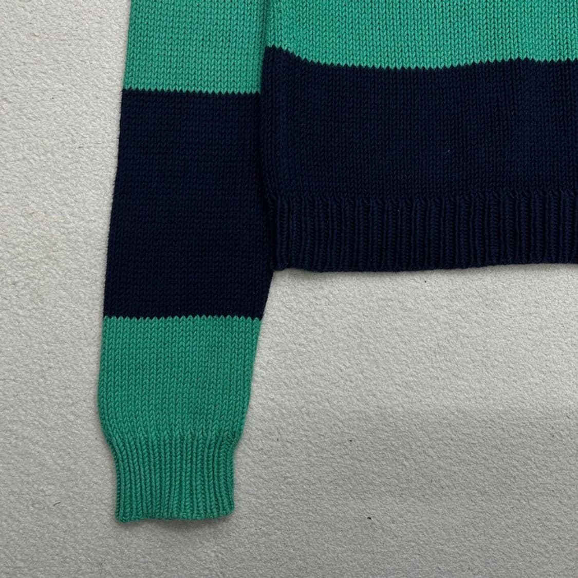 폴로 랄프로렌 포니 스트라이프 라운드넥 니트 L 상품이미지3