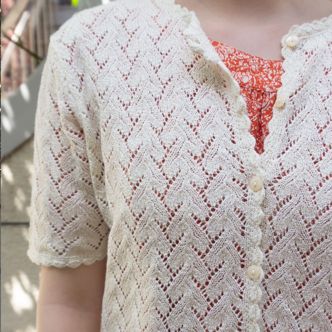 여름 숲속 레이스 니트 상품이미지10