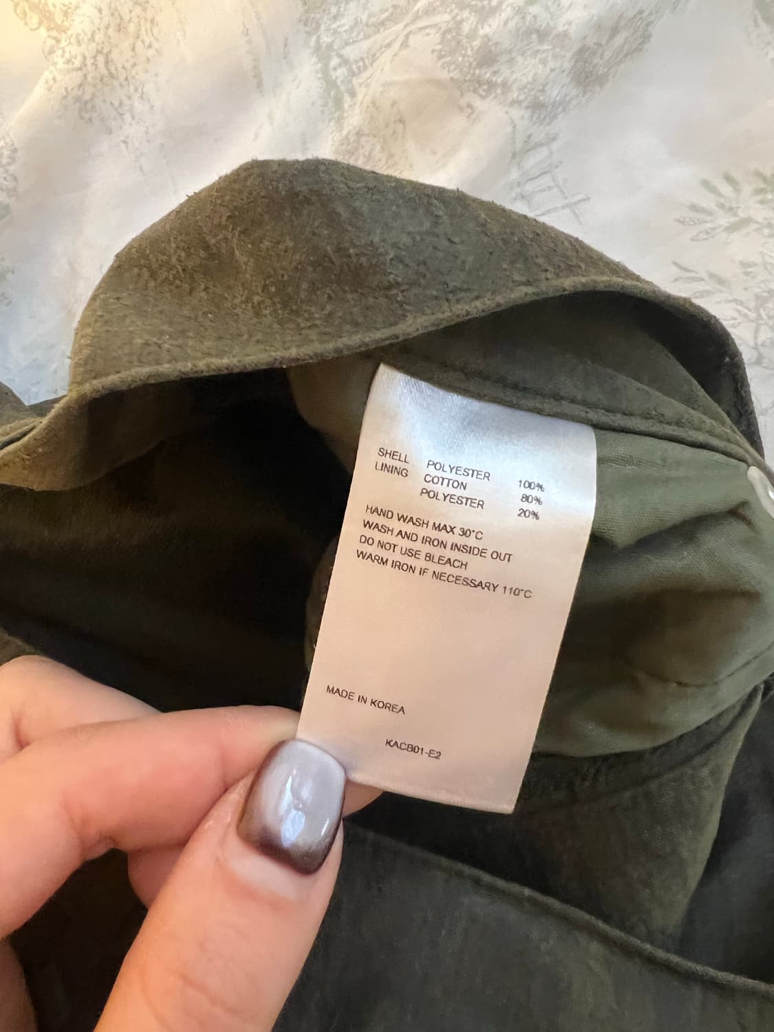 CURRENT 커렌트 카키 팬츠 상품이미지5